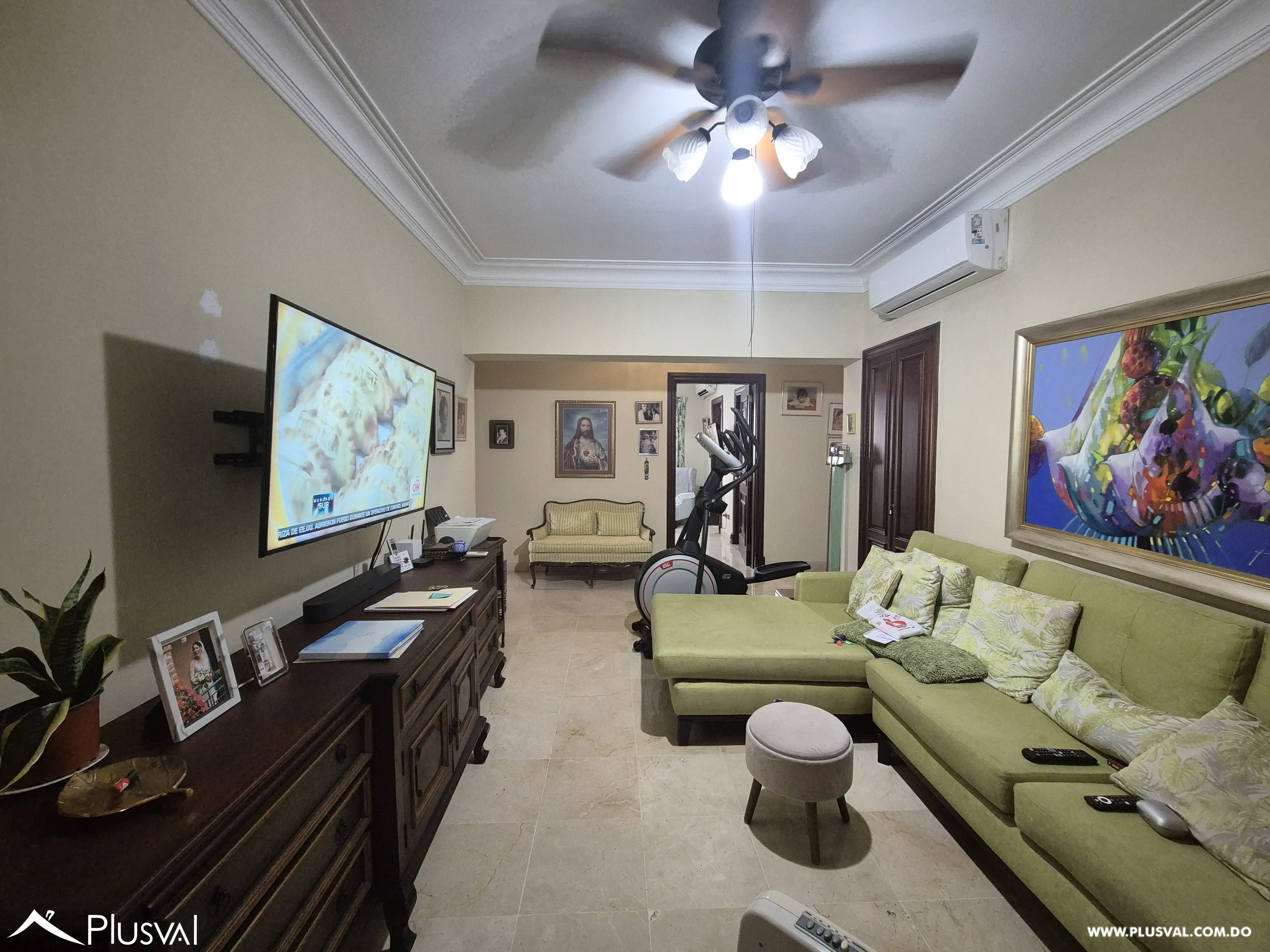 Apartamento uno por piso en venta en Serralles en piso alto 456459