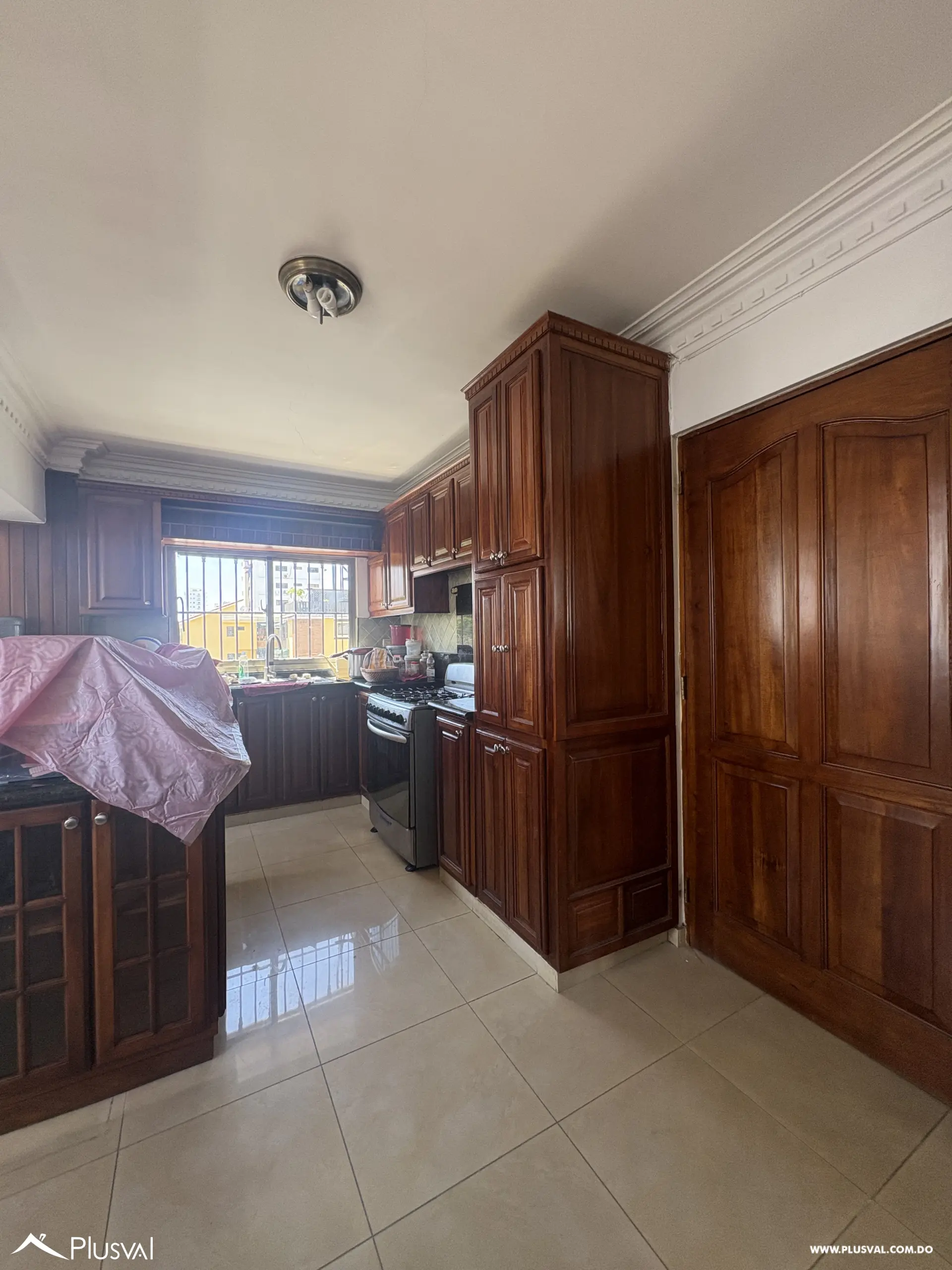 Apartamento en venta con amplia cocina en  Evaristo Morales 510875