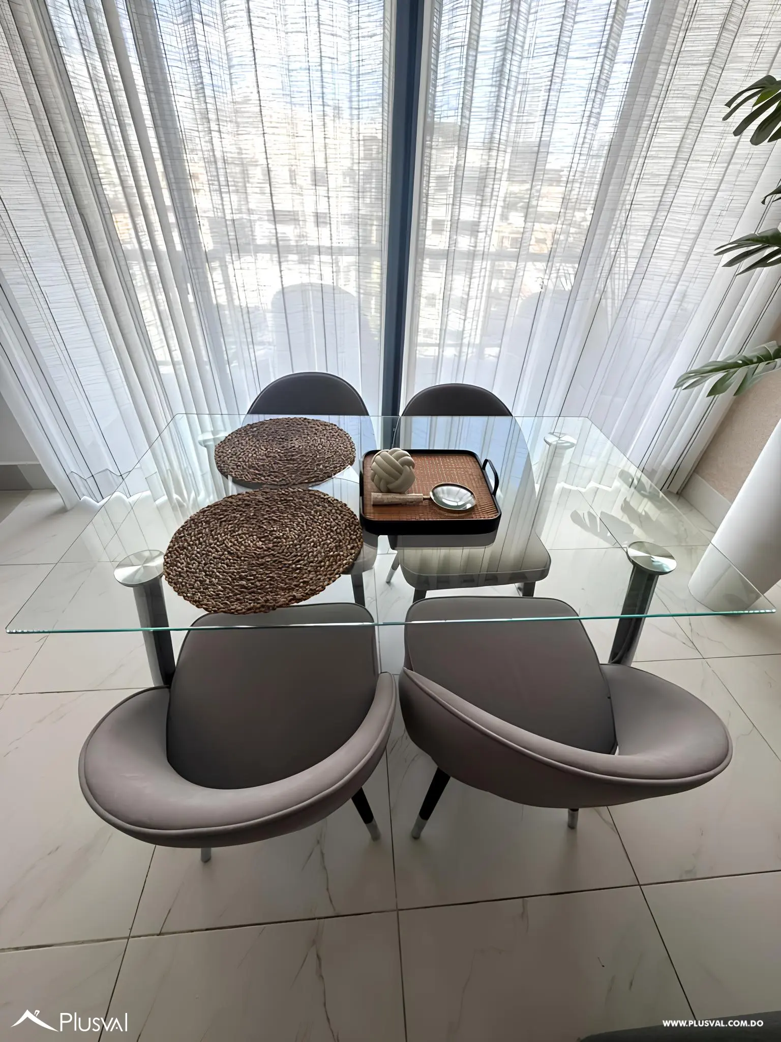 Alquiler apartamento amueblado 2 habitaciones en Ens. Piantini 491525