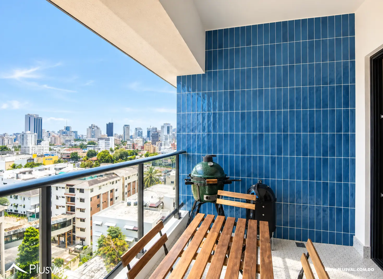Naco | Piso Alto con Vistas | 2 Hab + 2.5 Baños 529331