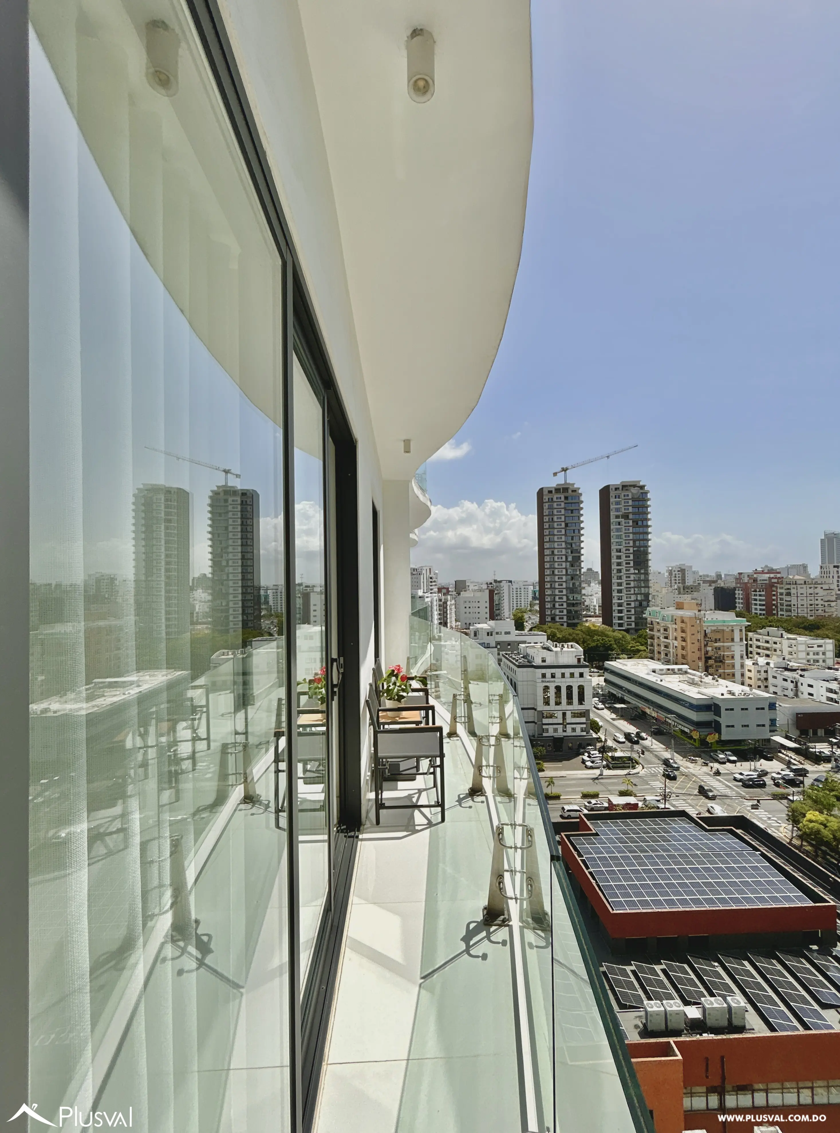 Apartamento amueblado 1 hab+estudio en alquiler,  Piantini 460642