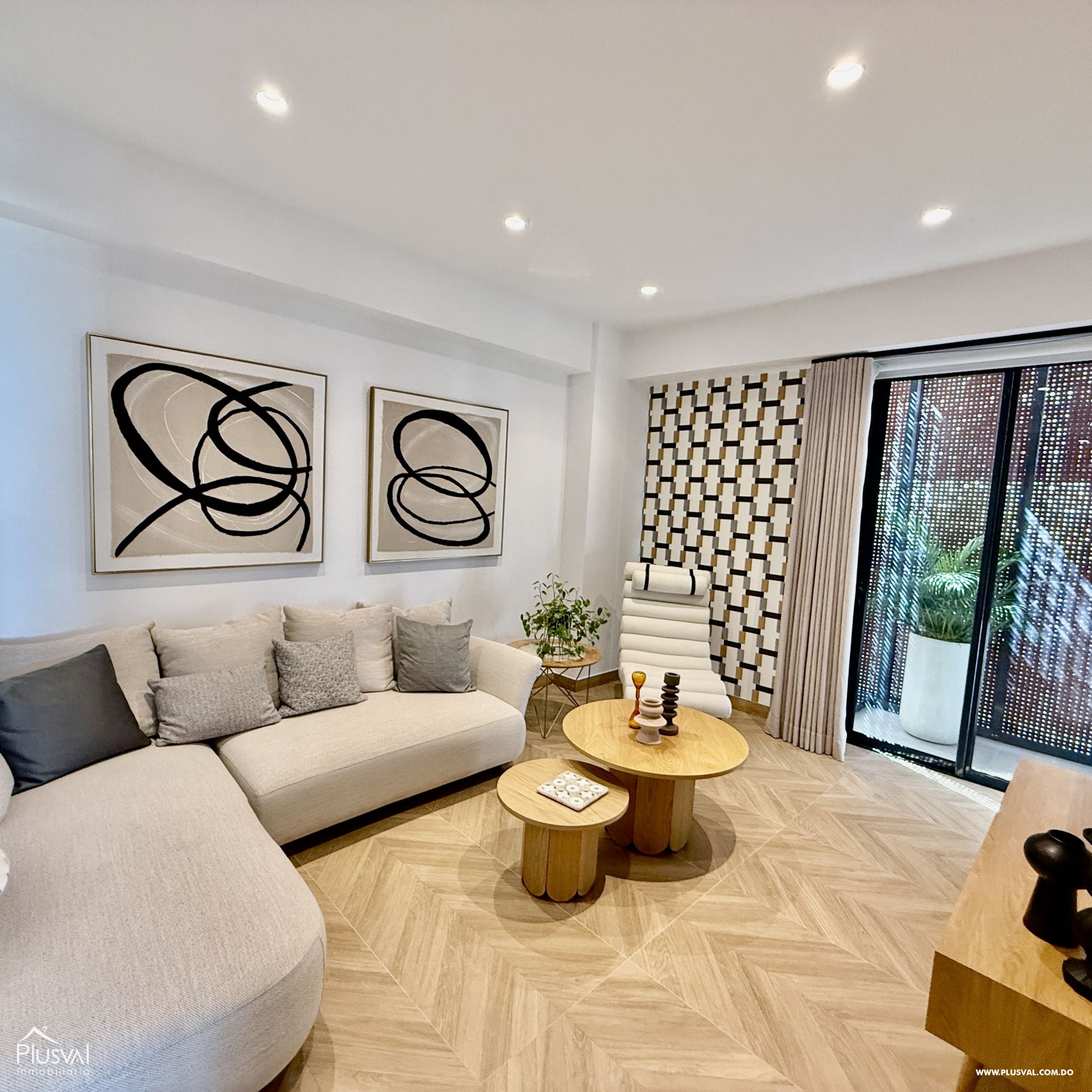 Apartamentos de 2 Habitaciones + Estudio en Venta en Piantini – Proyecto de Lujo Listo para Entrega 434506