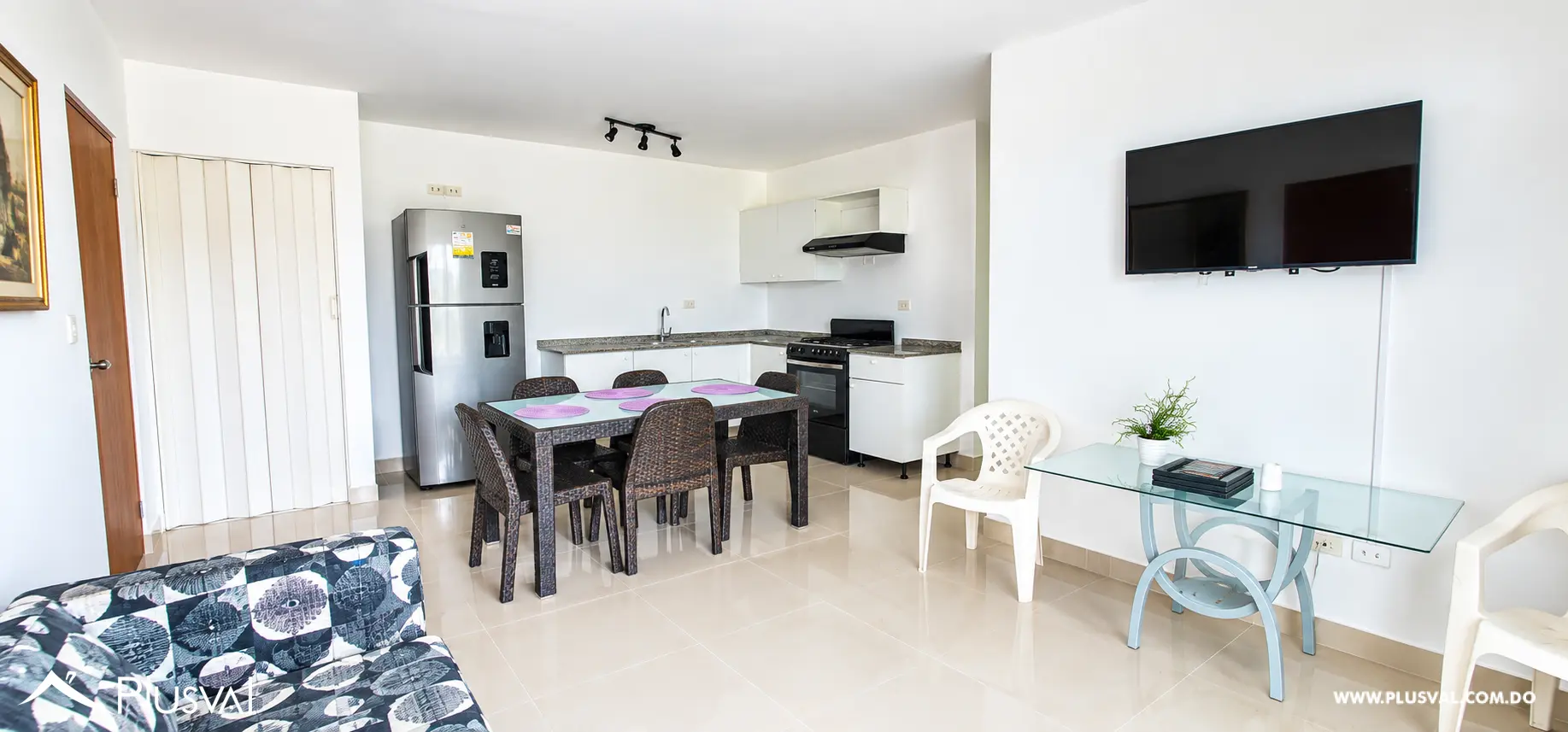 APARTAMENTO DE 3 HABITACIONES EN RENTA EN BÁVARO PUNTA CANA 527952