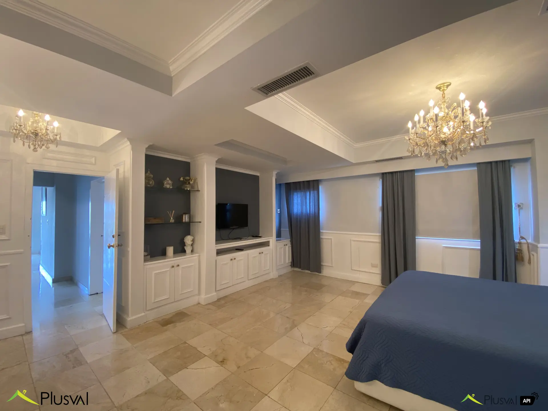 Apartamento en alquiler Totalmente Amueblado en Evaristo Morales 445321