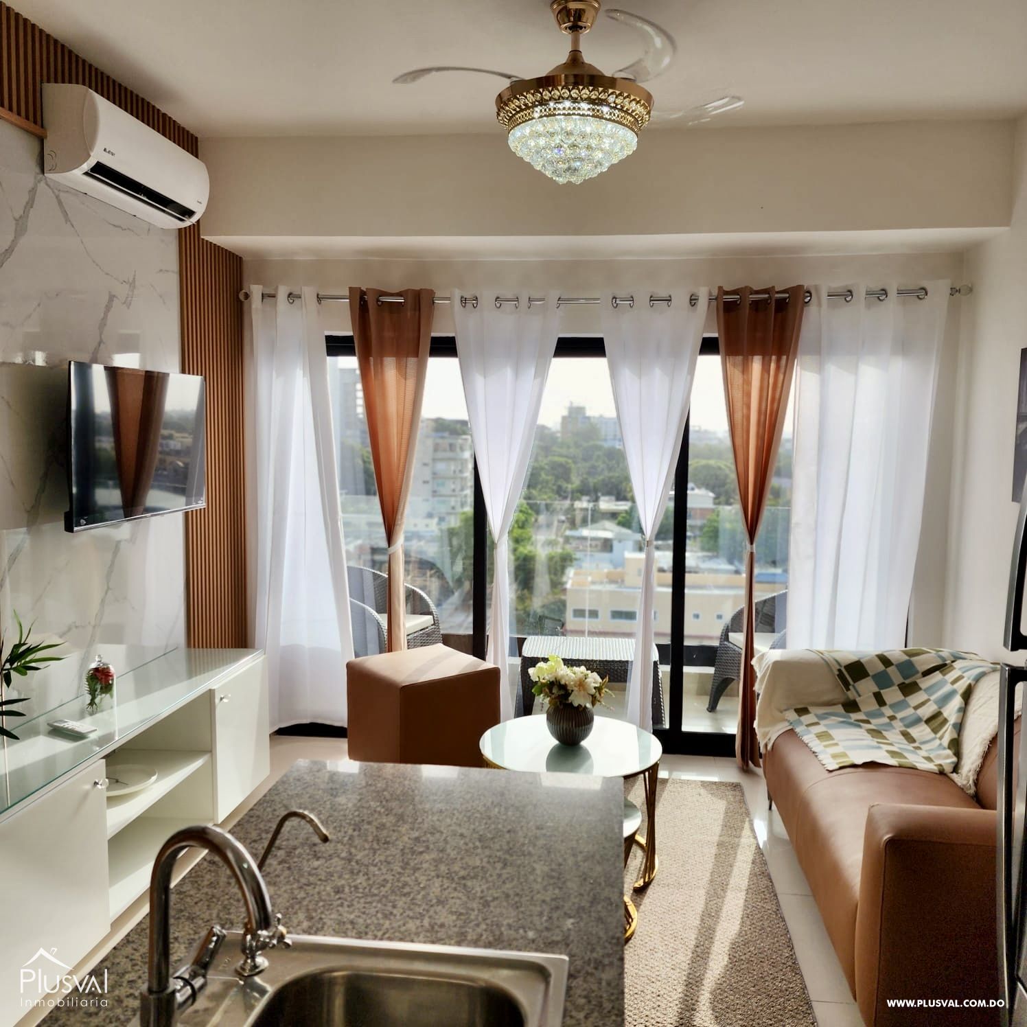 Apartamento Amueblado En Alquiler, Gazcue 369985