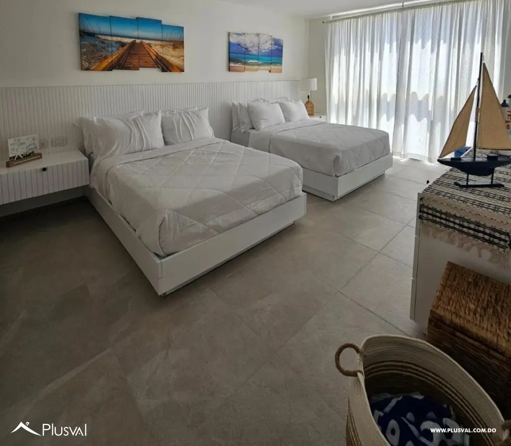 Apartamento 2H- Amueblado en Playa Nueva Romana - Lujo frente al mar 481680