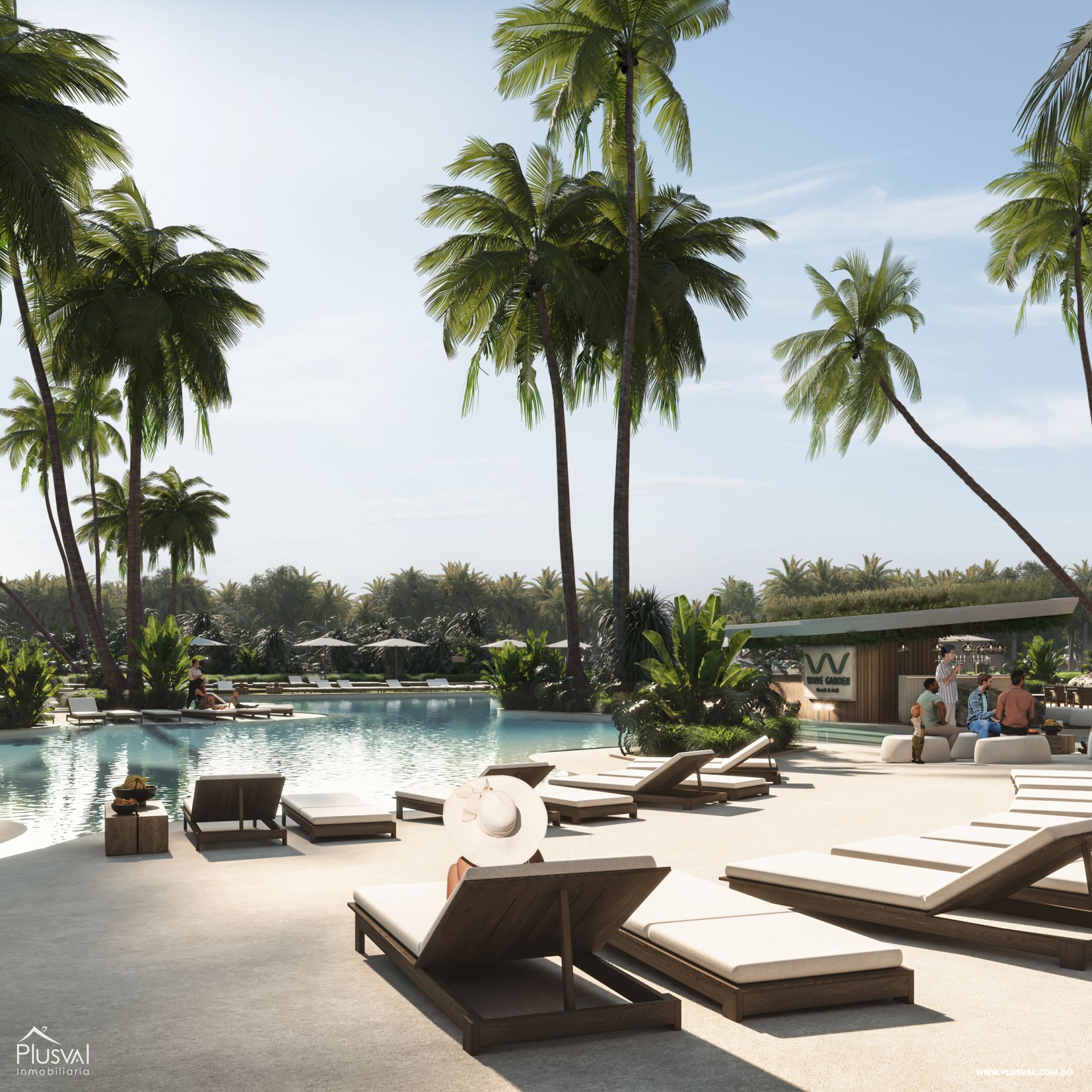 Apartamentos en venta con vista al campo de Golf-Cap Cana 236945