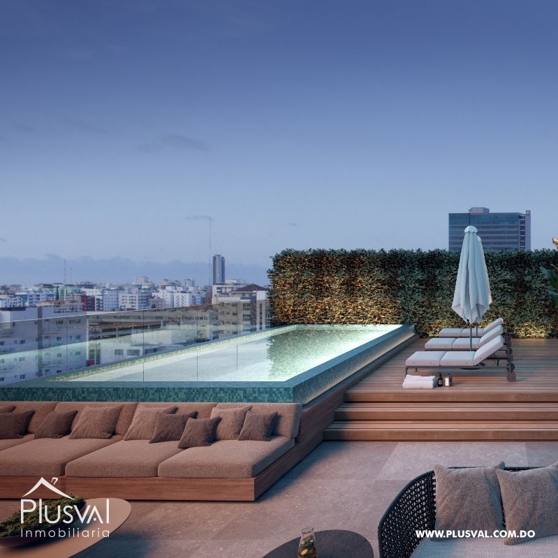 Apartamento en Venta en Naco de 1 Habitación con Diseño Moderno y Ubicación Privilegiada 178584