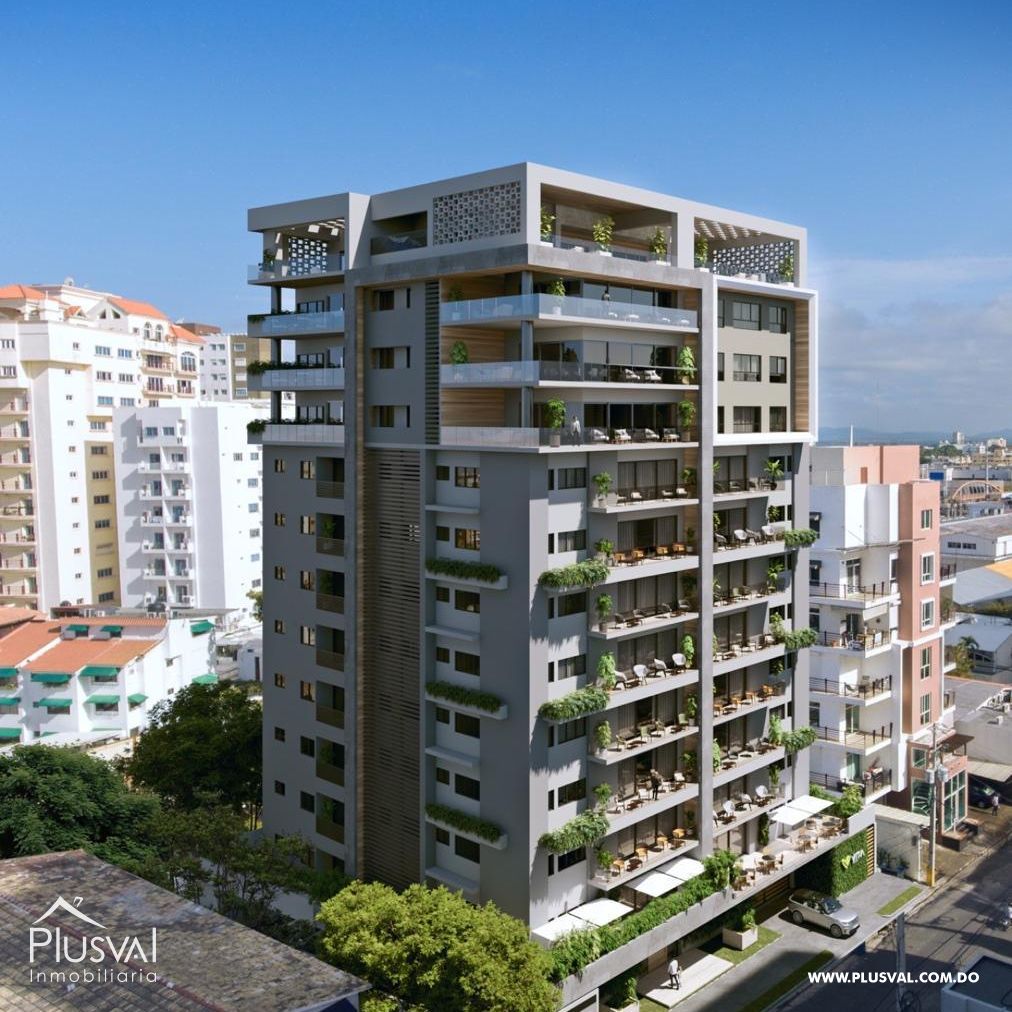 Apartamento moderno a estrenar en Serrallés con balcón y amenidades de primera 498656