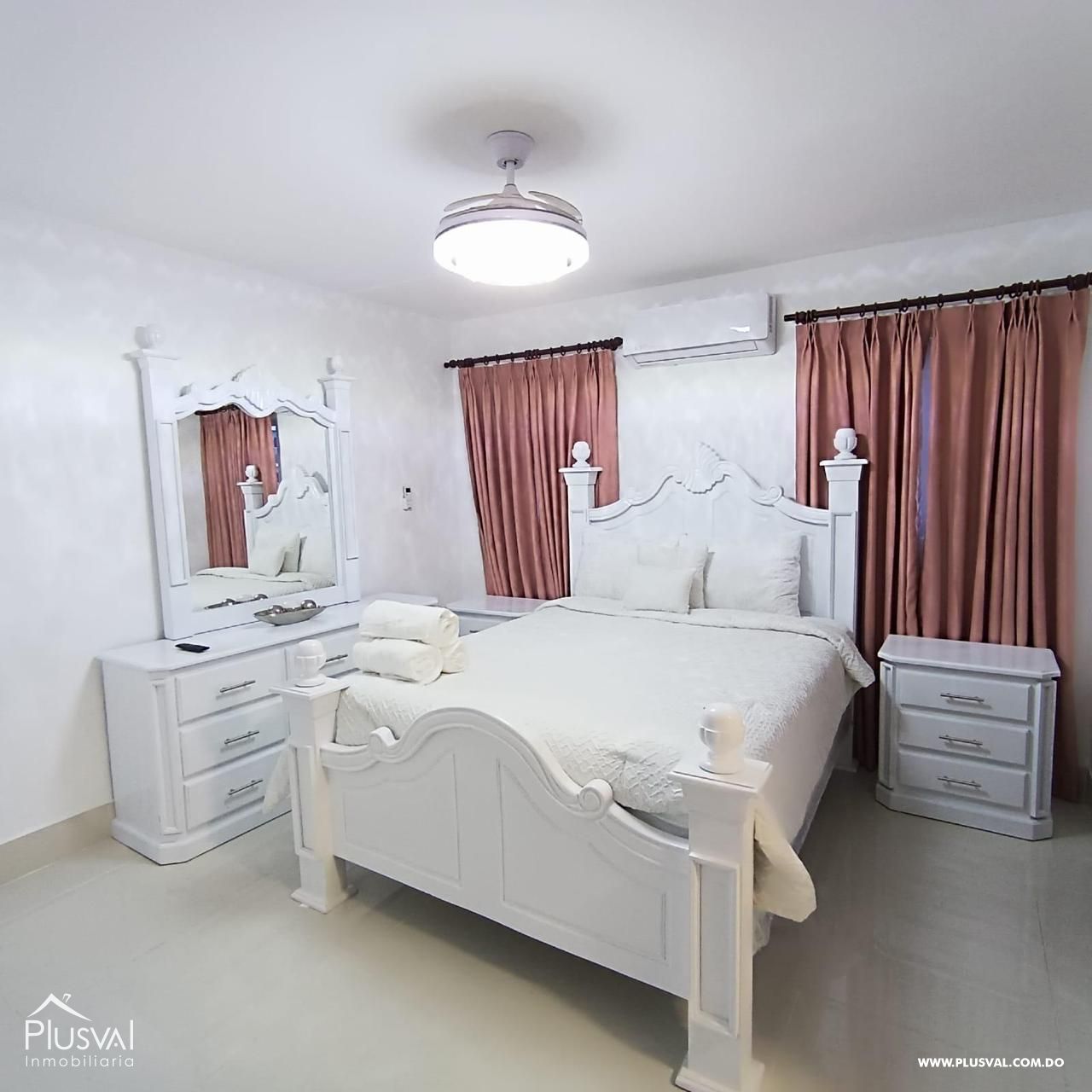 Hermoso y amplio apartamento totalmente amueblado. 383847
