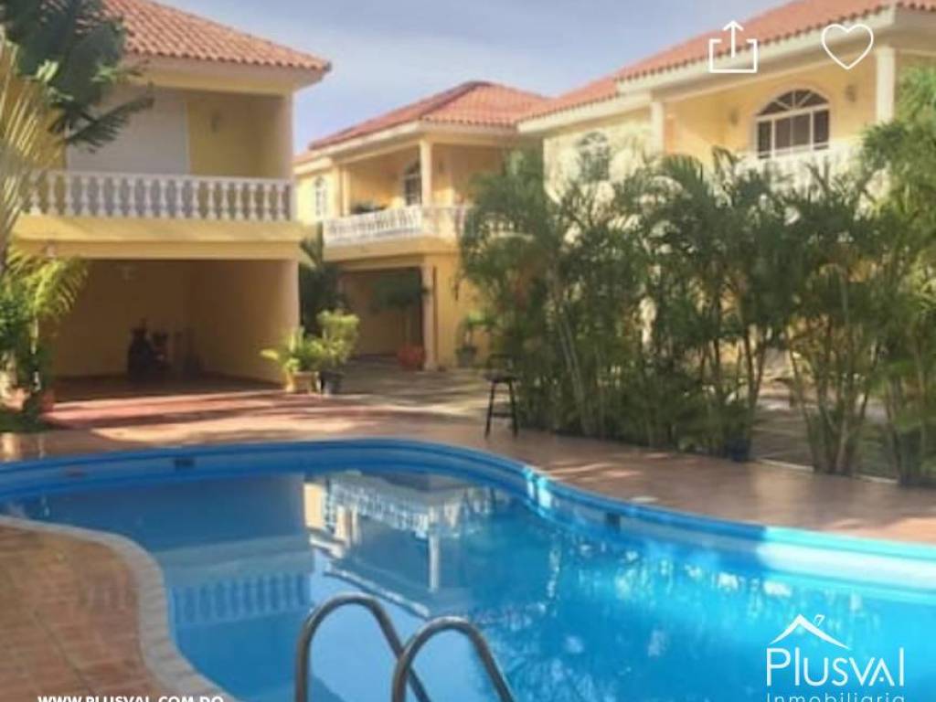 Casa en venta en Juan Dolio (AMUEBLADO) 15146 Plusval Inmobiliaria