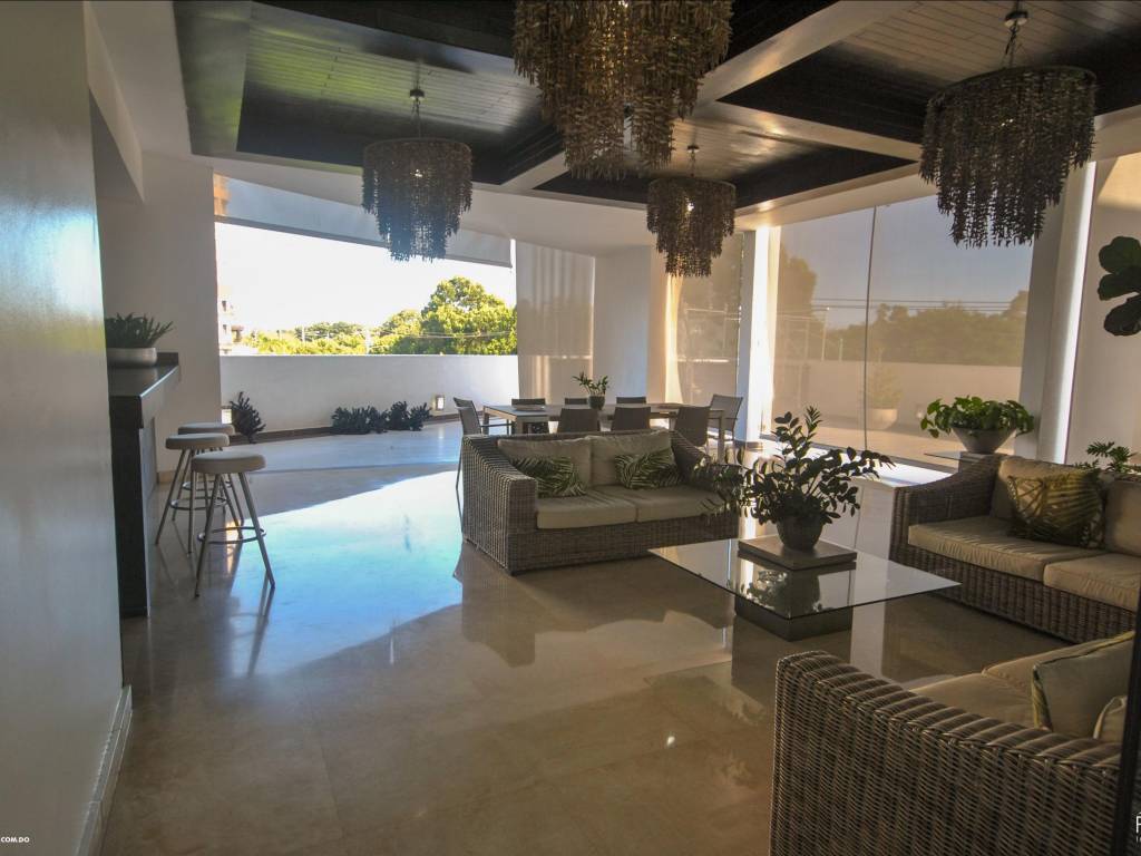Penthouse amueblado en alquiler en la Anacaona 130992