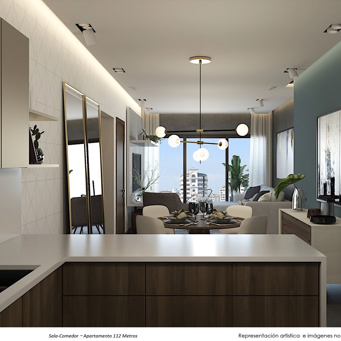 Se vende apartamento con AMPLIO PATIO en proyecto en La Julia 132049