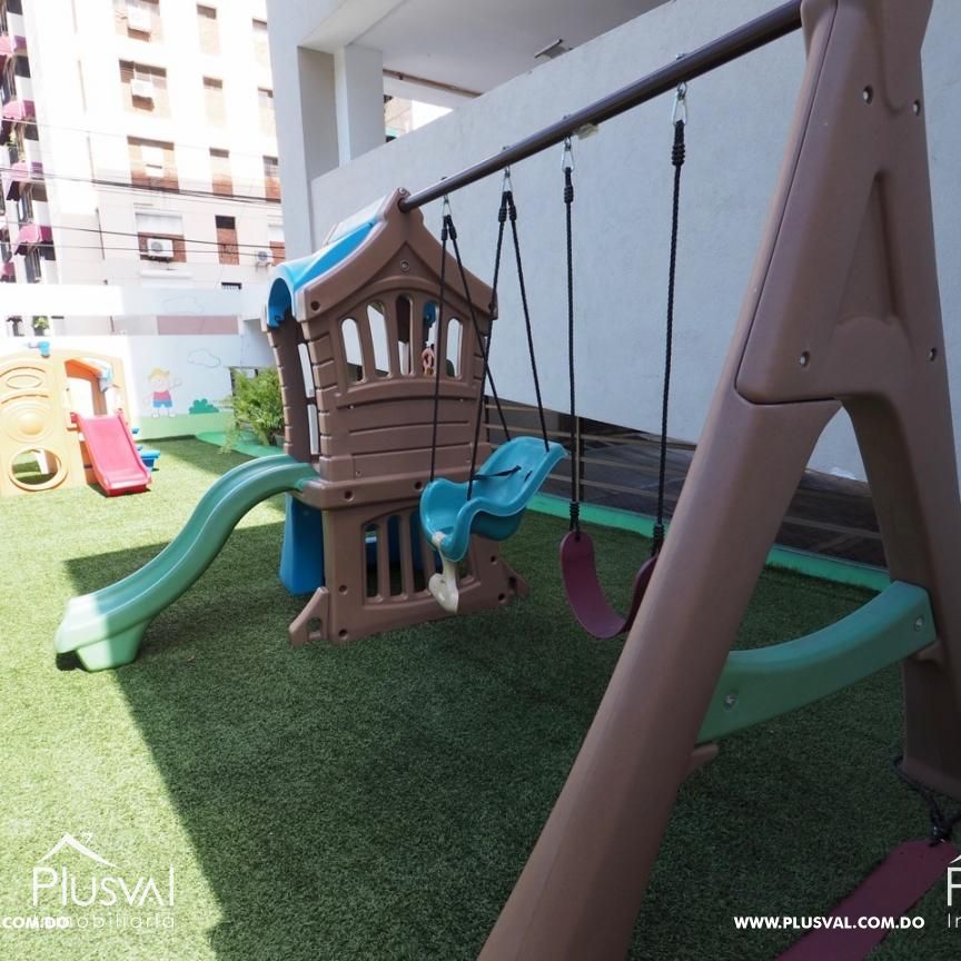 Apartamento amueblado de 1 habitación en Piantini, alquiler 194965