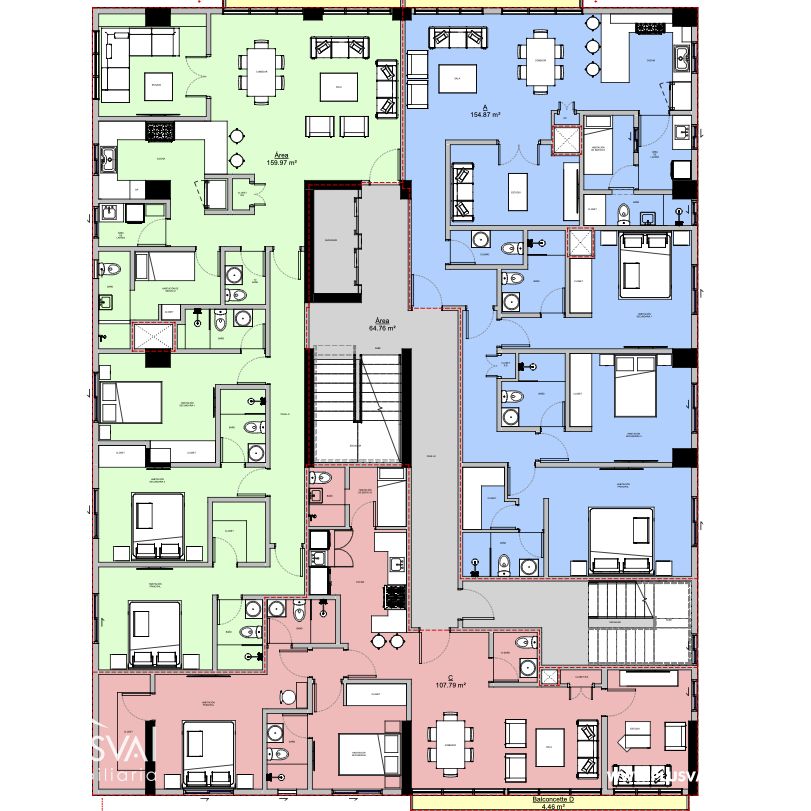 Exclusiva torre residencial en Venta en Bella Vista 459288