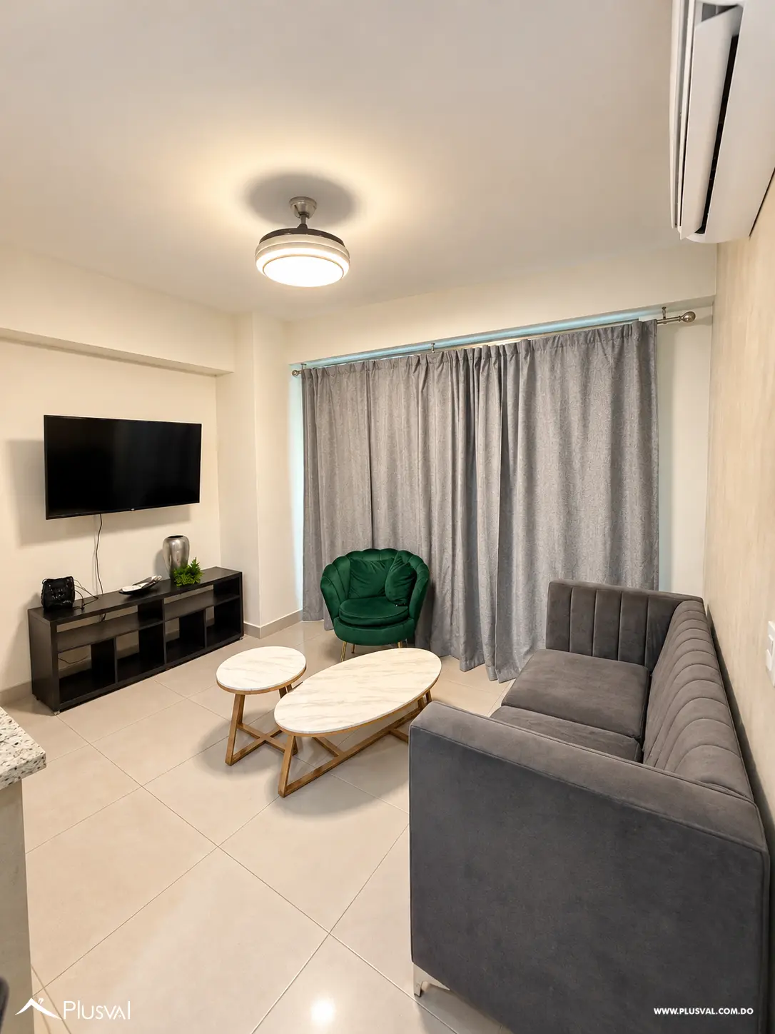 Apartamento en alquiler amueblado de 1 habitacion en Naco 534008