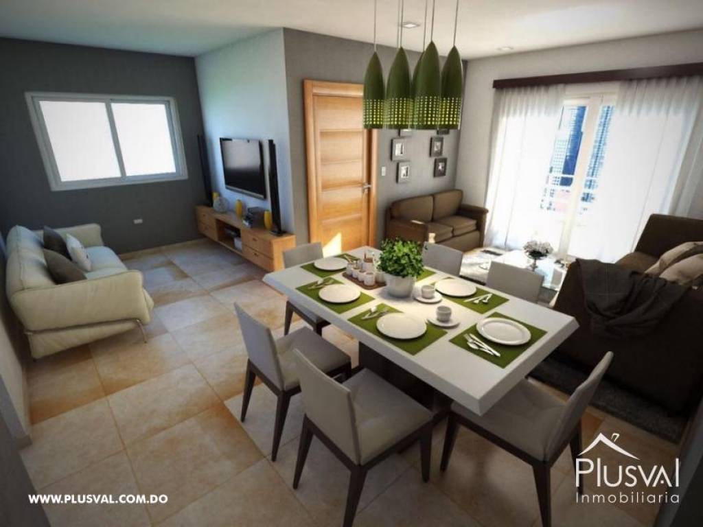 APARTAMENTO EN VENTA CON TERRAZA PRIVADA EN LAS AMERICAS 102542