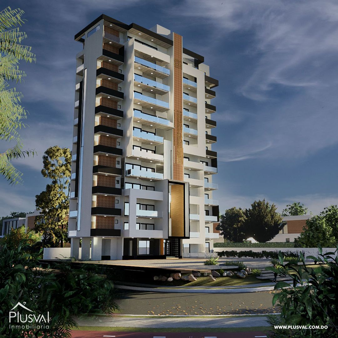 Proyecto de apartamento de una torre en la Av. Hispanoamérica, Santiago 352541