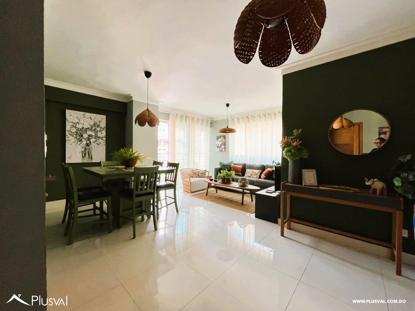 Apartamento amueblado en Naco en alquiler 490238