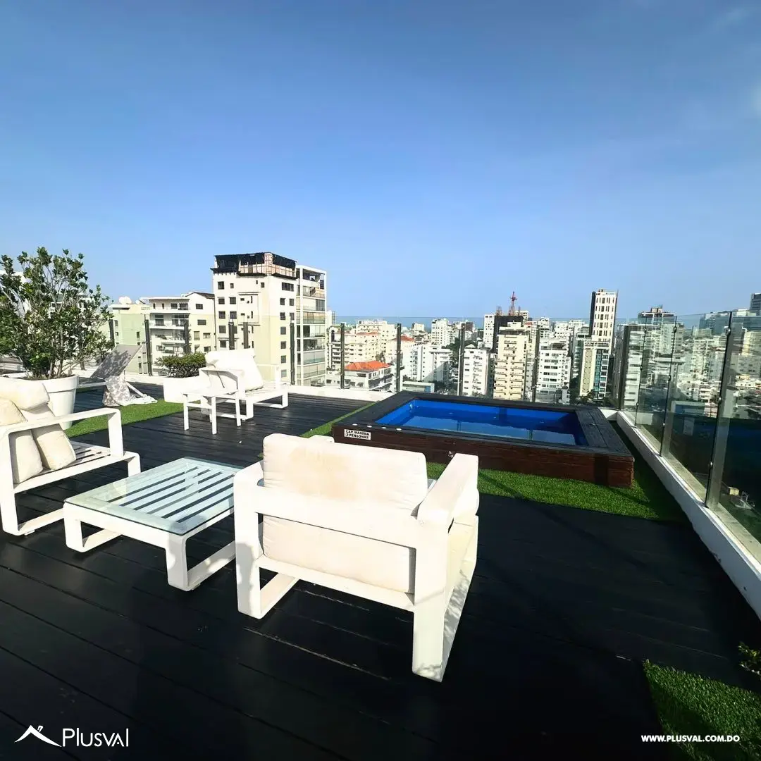 Apartamento amueblado en venta, Piantini- 1 hab 505375