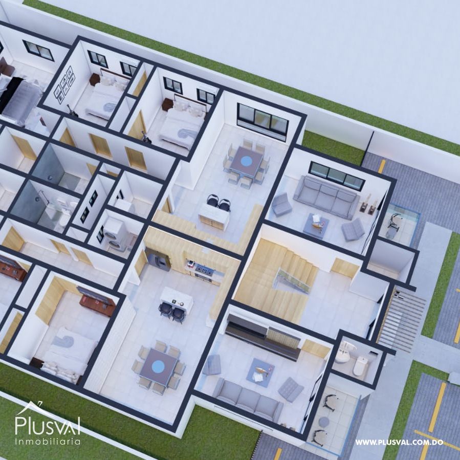Proyecto de apartamentos familiares en la Urb. Thomen 356570