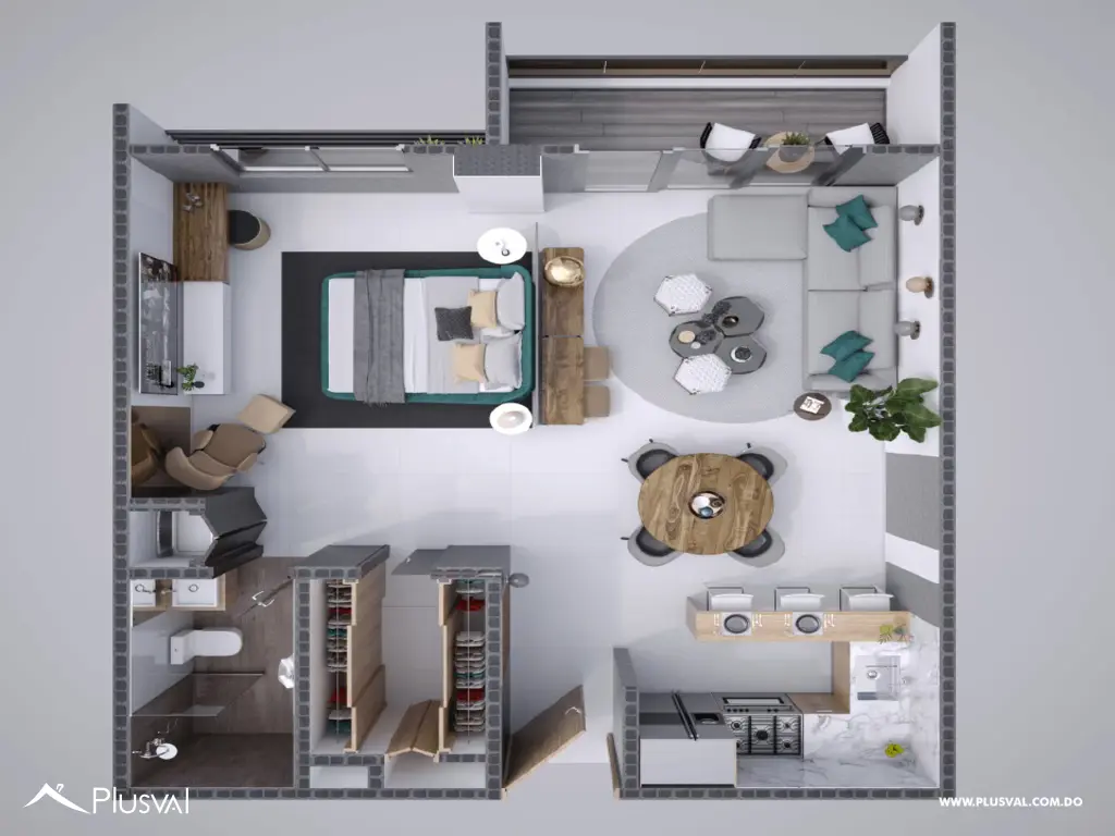 Apartamento hotelero en construcción en Zona Universitaria con rooftop, piscina infinity y entrega llave en mano 508511