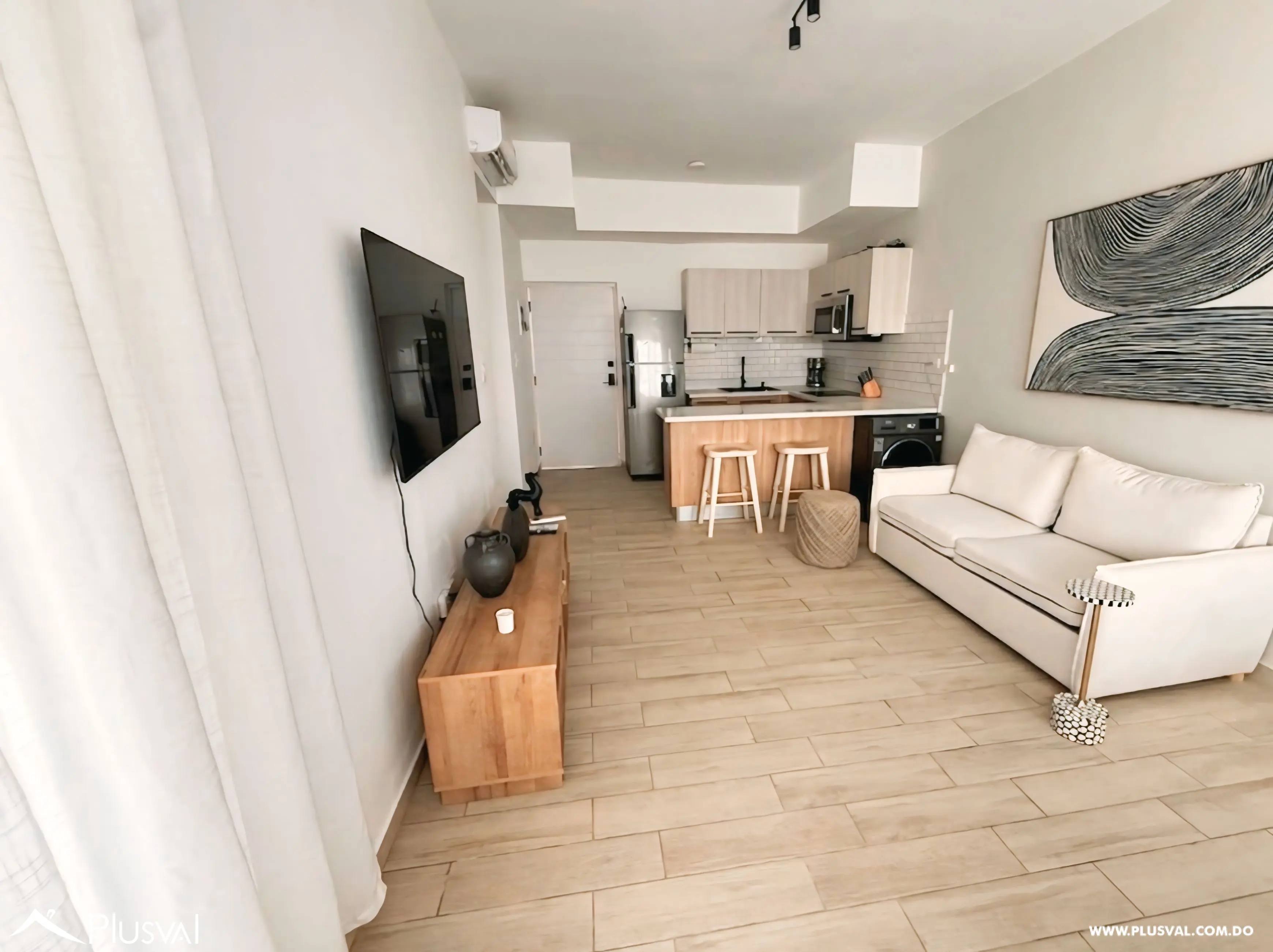 Apartamento con vista a la piscina residencial cerrado a mints de la playa. ONA Residences Whitesands 520194
