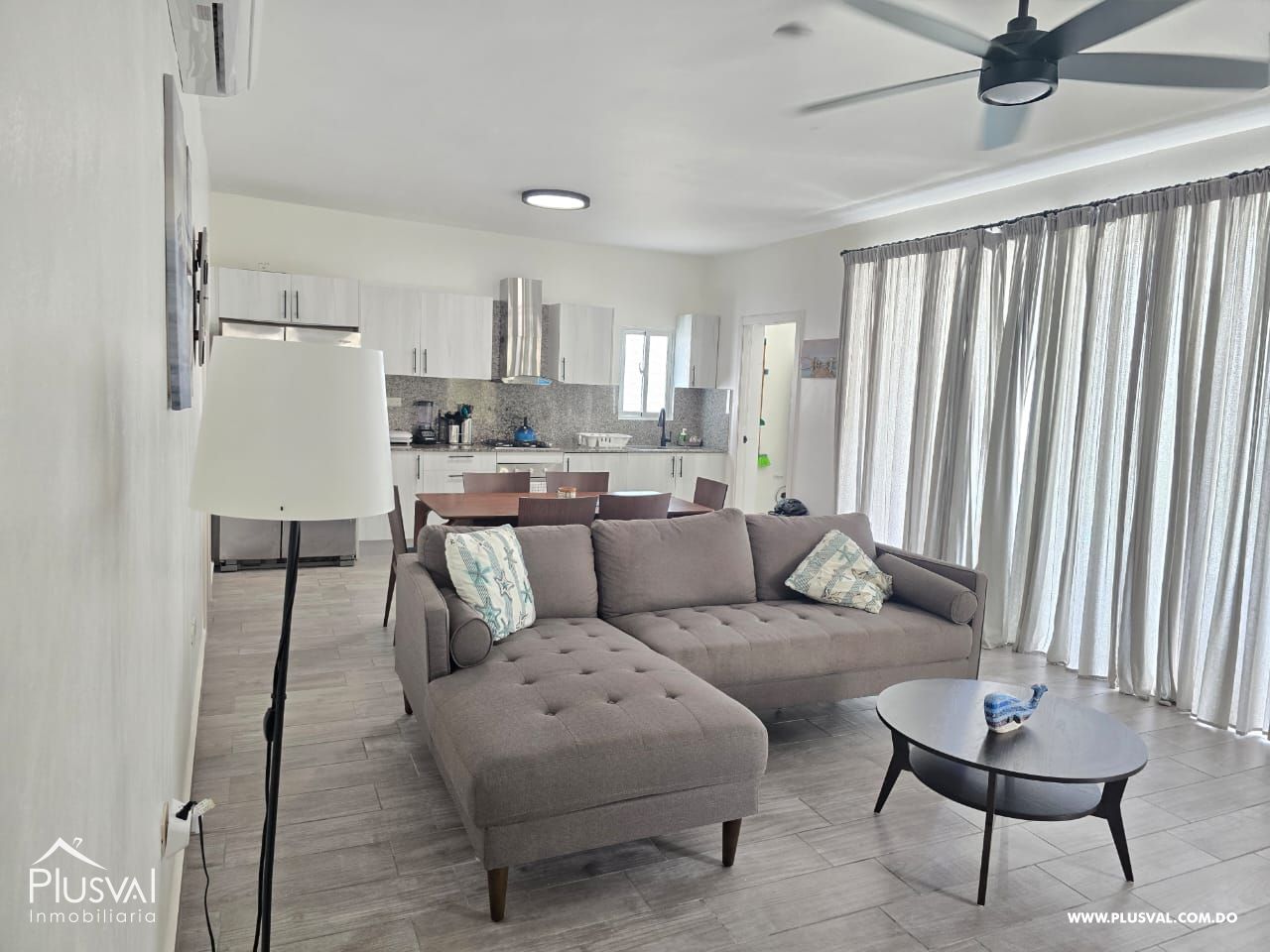 Apartamento en alquiler completamente amueblado 455573
