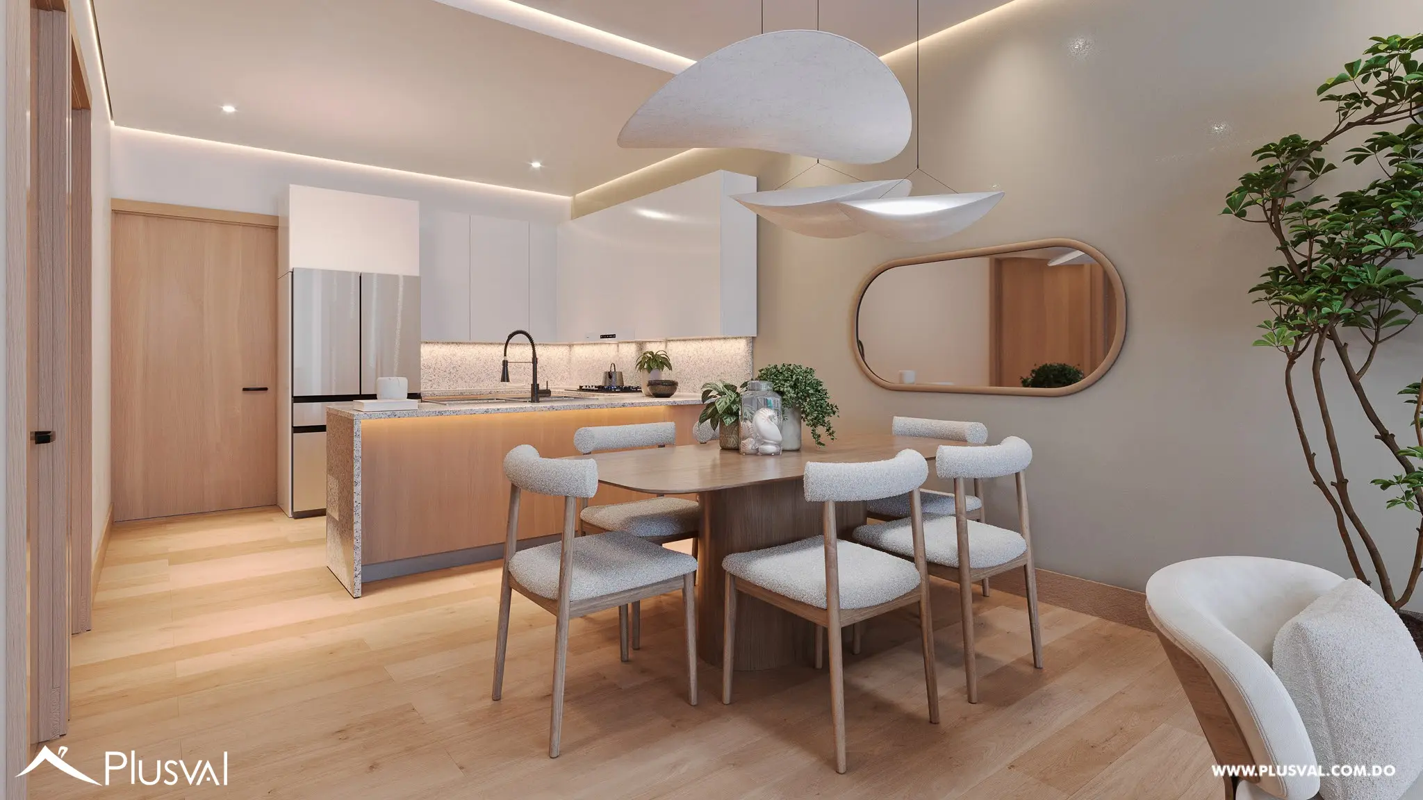 Proyecto de apartamentos de 3 habitaciones en Punta Cana 465891