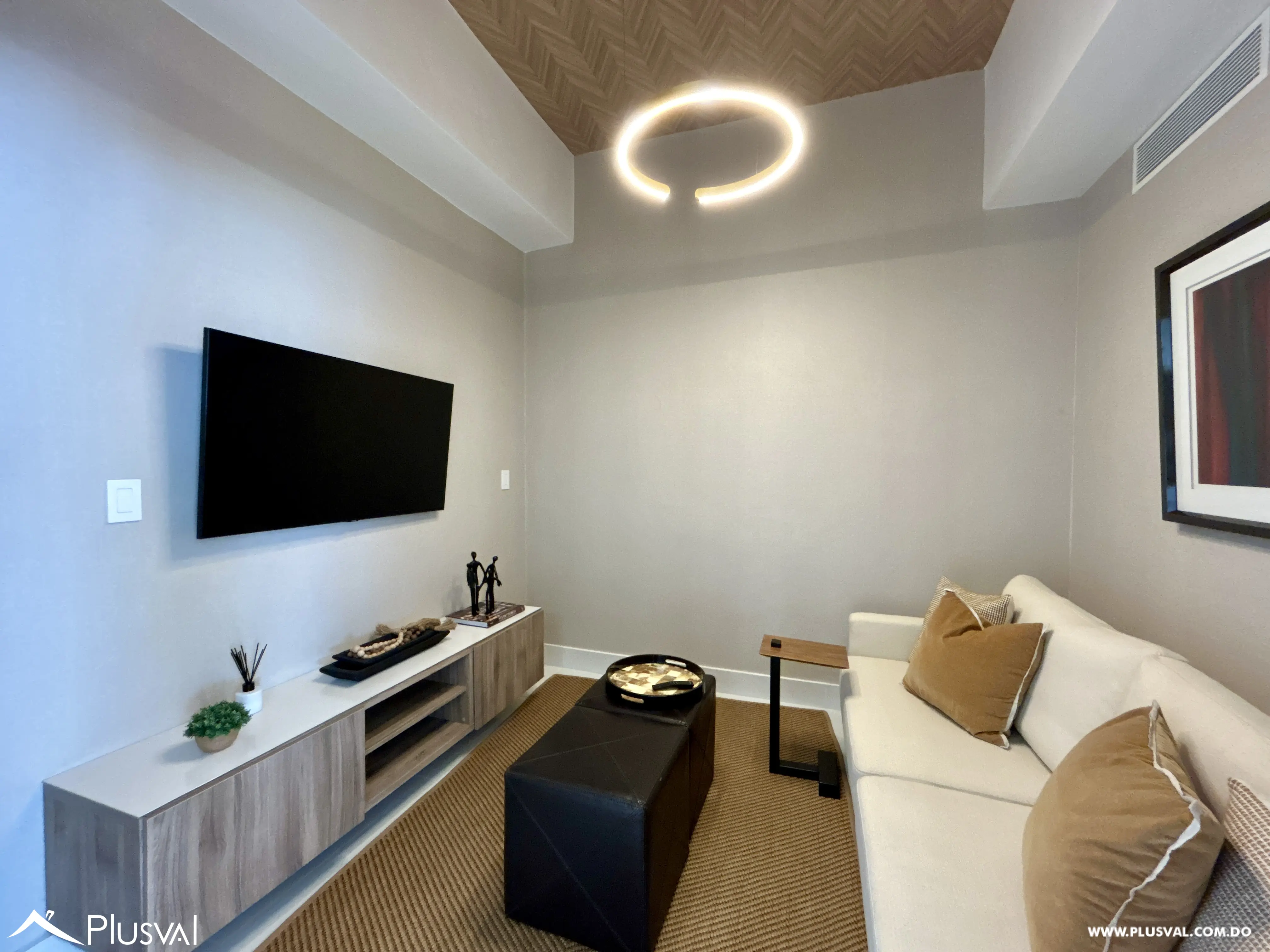 Apartamento amueblado 1 hab+estudio en alquiler,  Piantini 460625