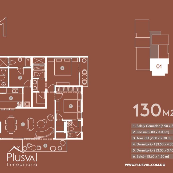 Apartamentos en venta en La Julia. 476090