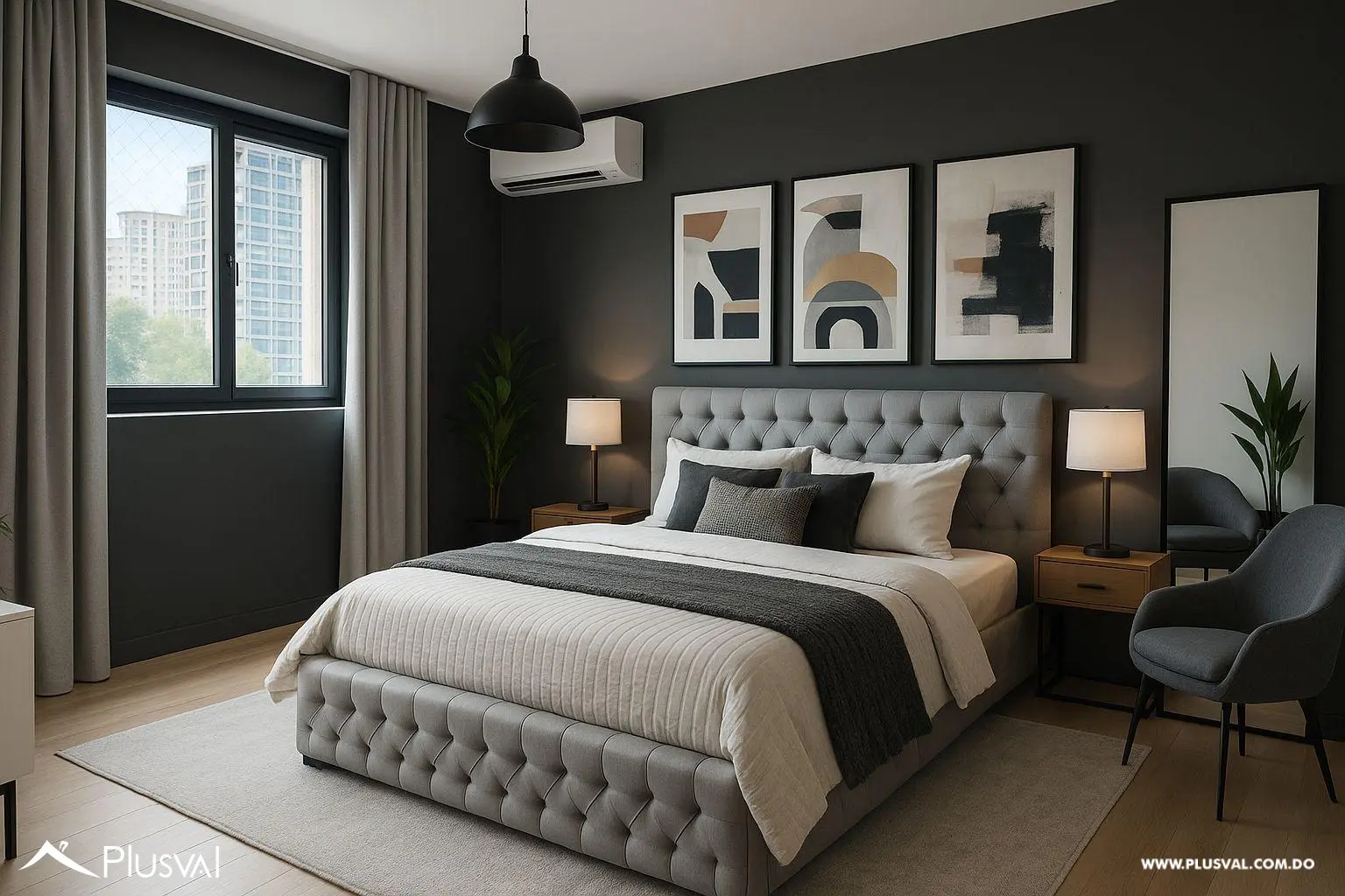 Amplio Apartamento en Venta de 4 Habitaciones en Evaristo Morales 477629