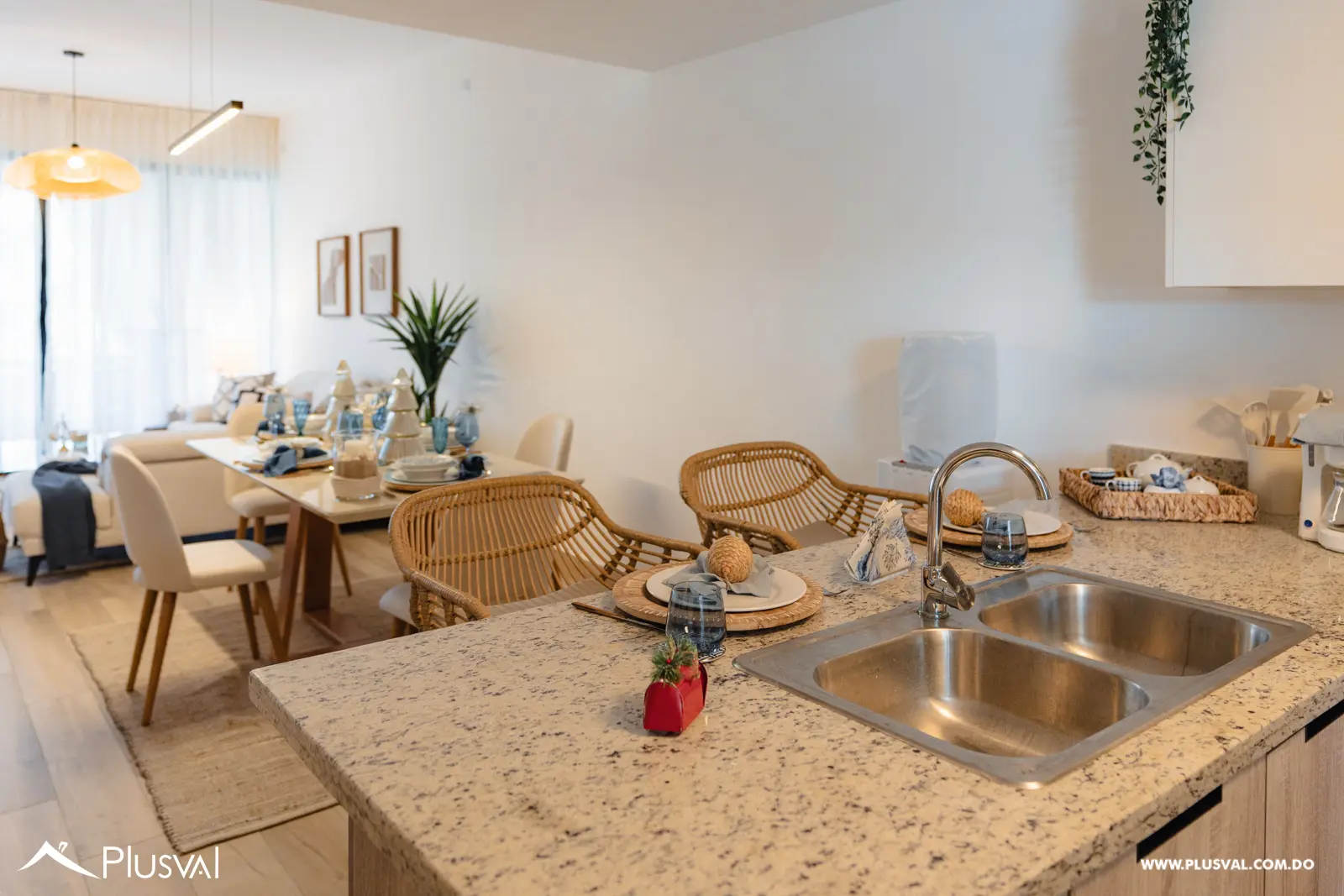 Proyecto de apartamentos de 2 y 3 habitaciones en Punta Cana 465962