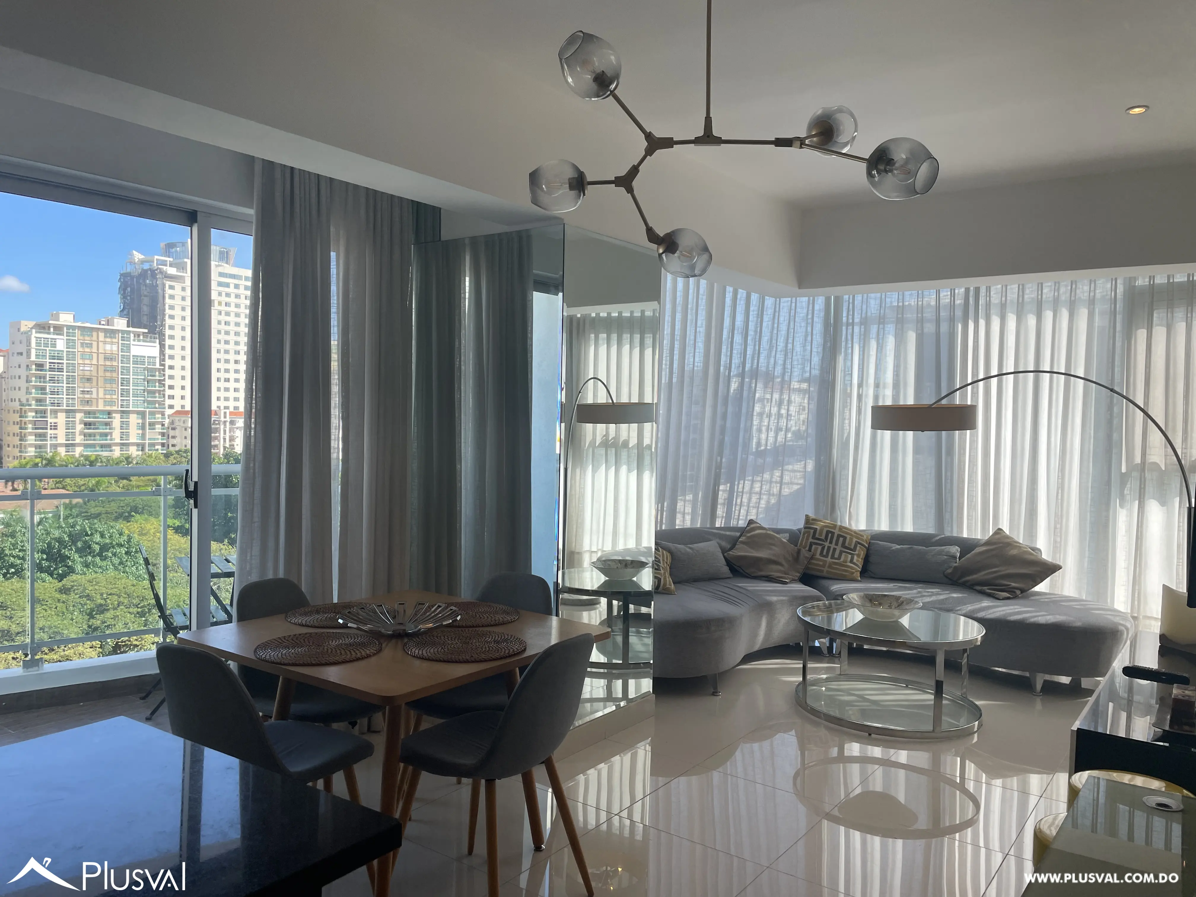 ALQUILER APARTAMENTO  DE 1 HAB. AMUEBLADO TORRE DE LUJO EN PIANTINI. CENTRICO. 495635