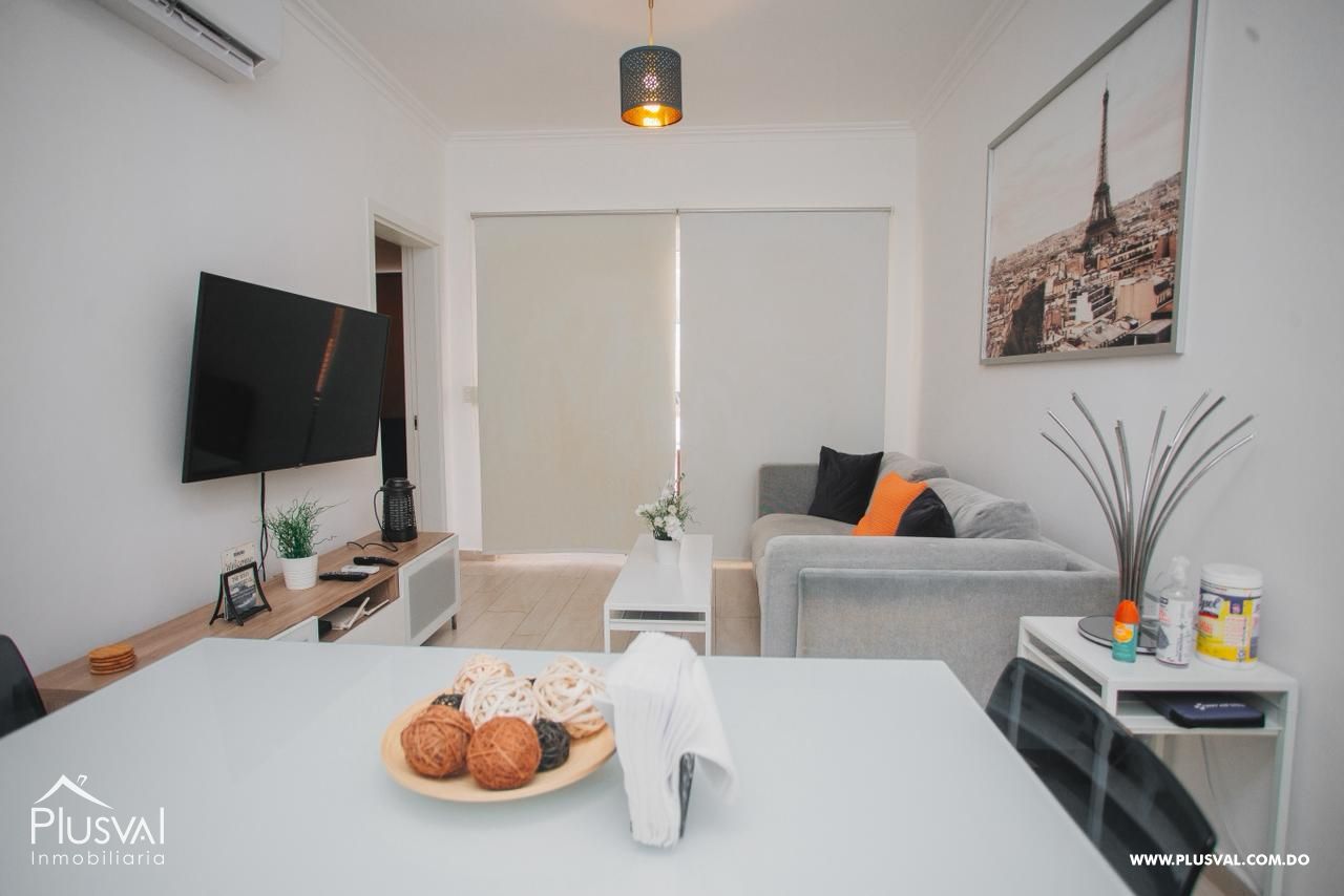 Apartamento en venta en una residencia nueva y segura, cercana a comercios y ubicada en el centro de Bávaro, a 4 minutos de la playa. 488248