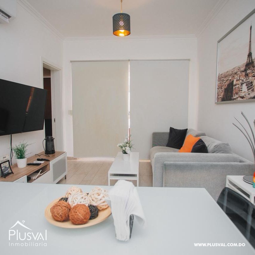 Apartamento en venta en una residencia nueva y segura, cercana a comercios y ubicada en el centro de Bávaro, a 4 minutos de la playa. 488248