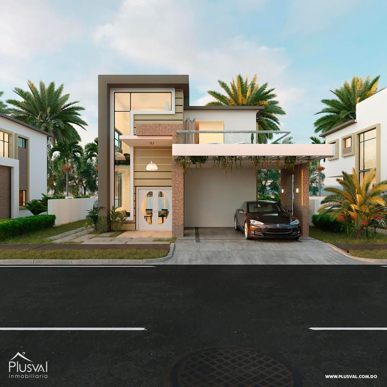 Casa Moderna en venta de Dos Niveles en construcción. 484071