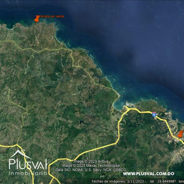 Impresiónante solar con frente de playa en Puerto Plata 323727