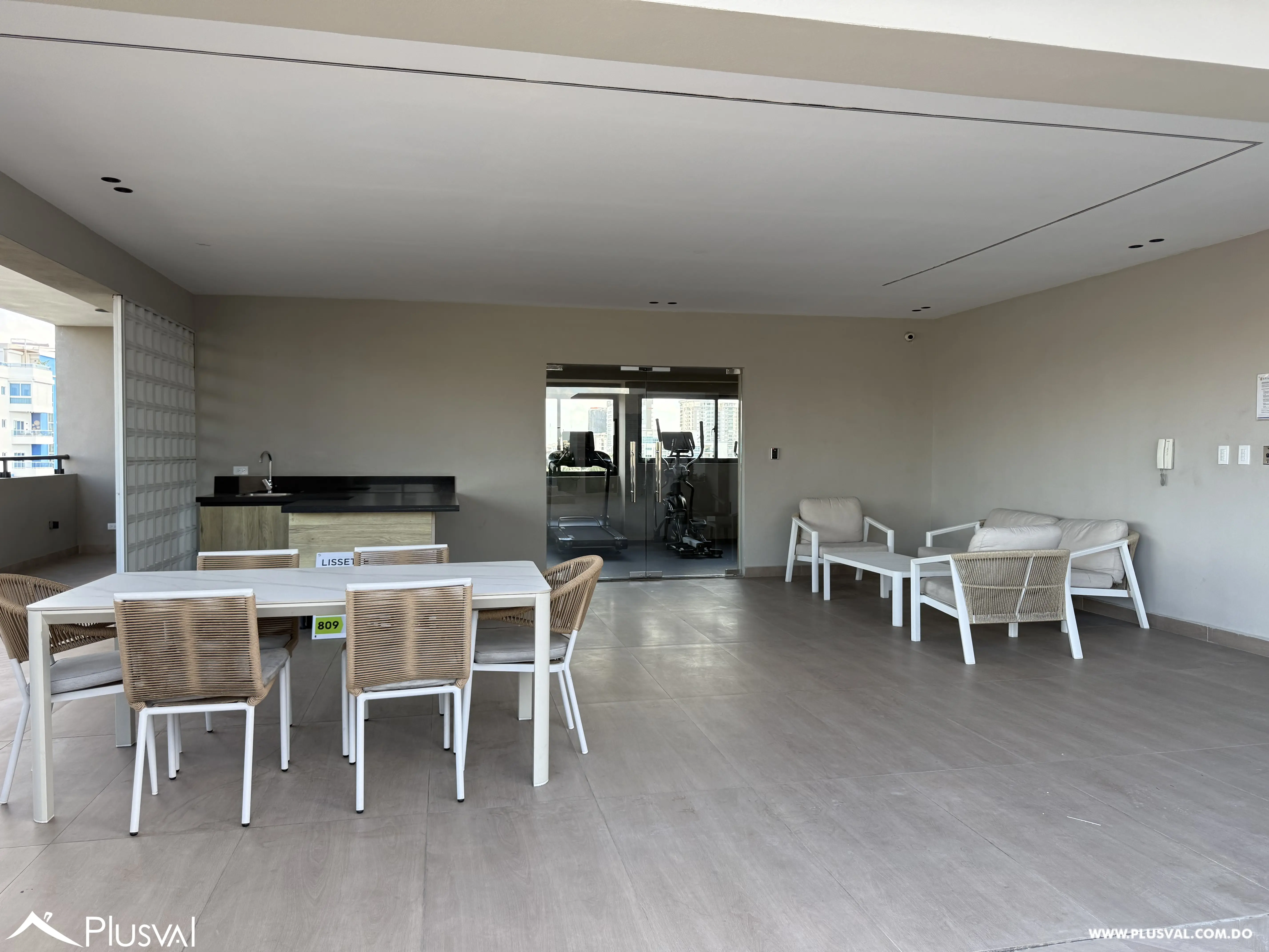 Apartamento de dos habitaciones en alquiler en Bella Vista, para estrenar. 481180