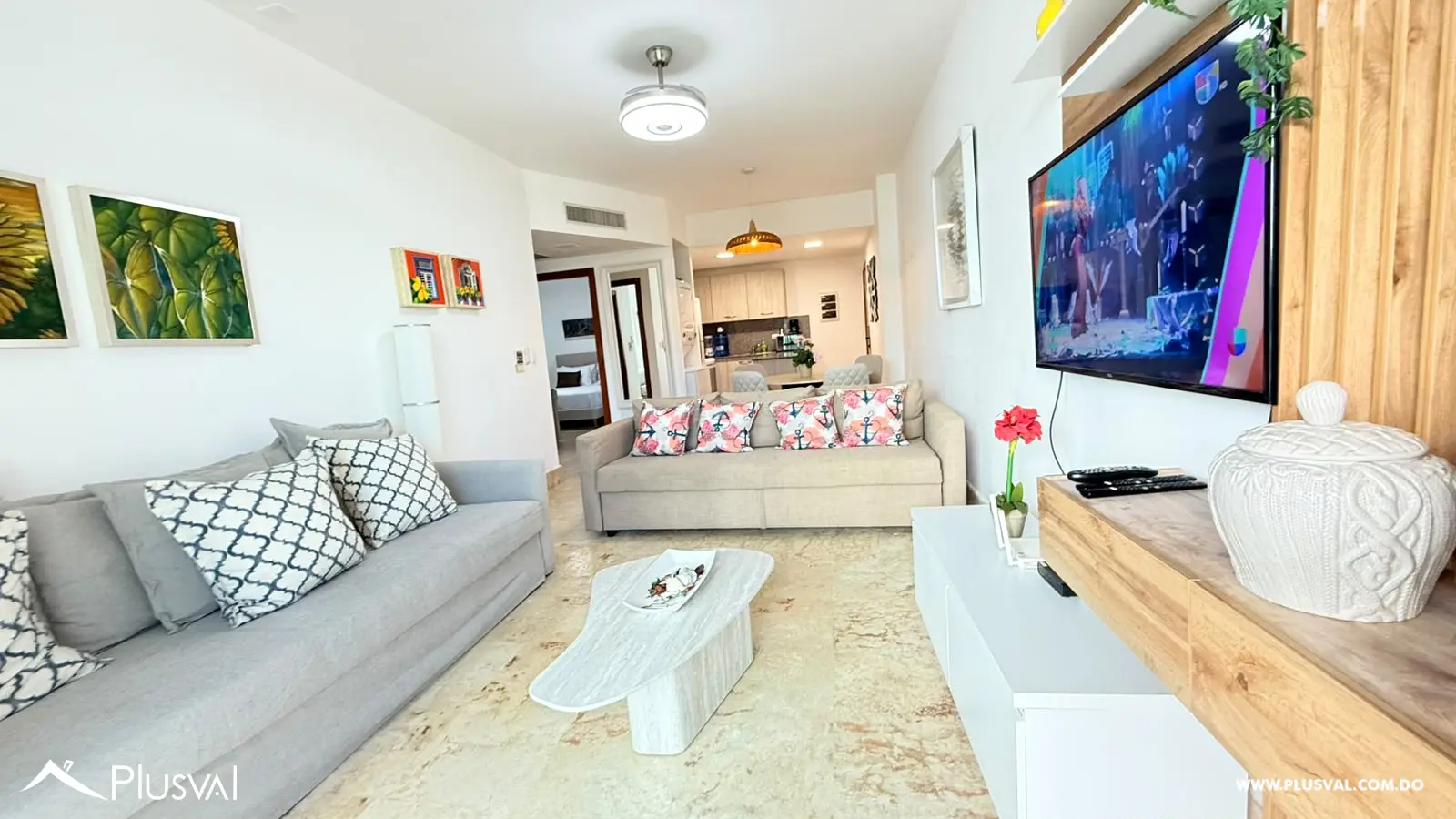Apartamento de 2 Habitaciones Frente al Mar en Playa Nueva Romana – La Ensenada 521695