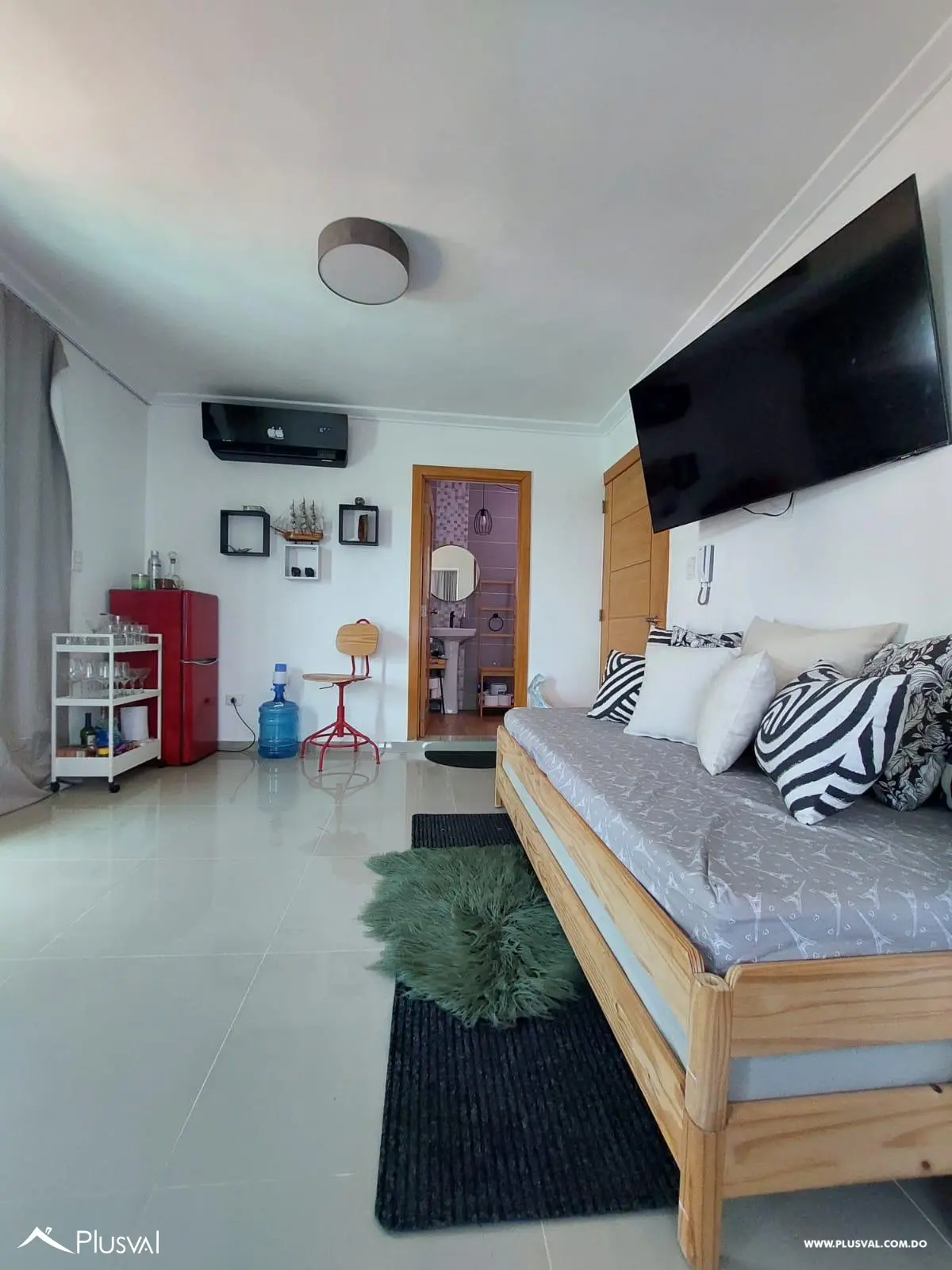 Apartamento con aparta-estudió y hermosa  terraza techada. 484263