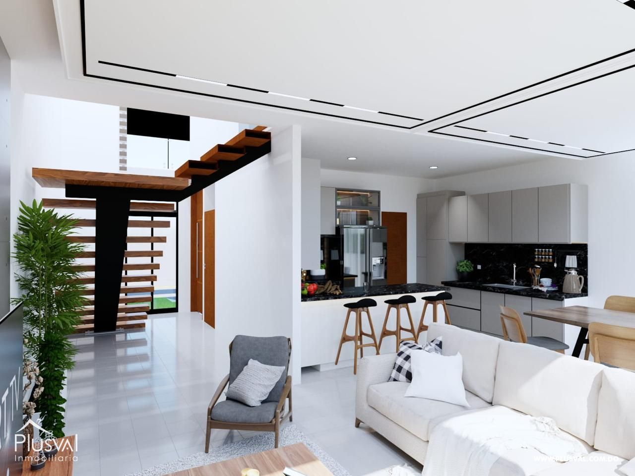 Exclusivas Villas Inteligentes en Venta de 3 de habitaciones 468094