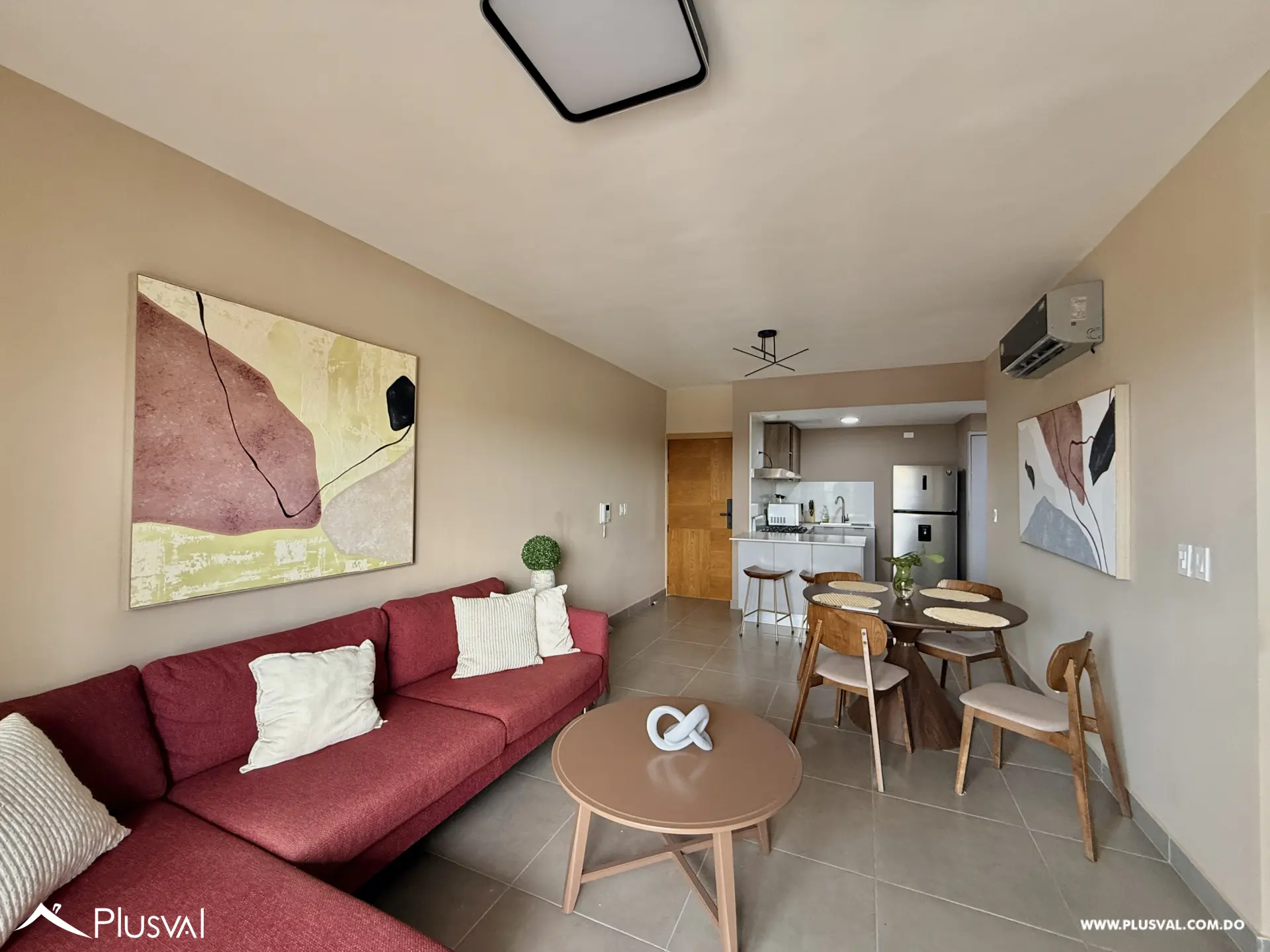 Alquiler Apartamento Amueblado 2 Habitaciones con Vista al Mar y Amenidades de Lujo en el Malecón 536564