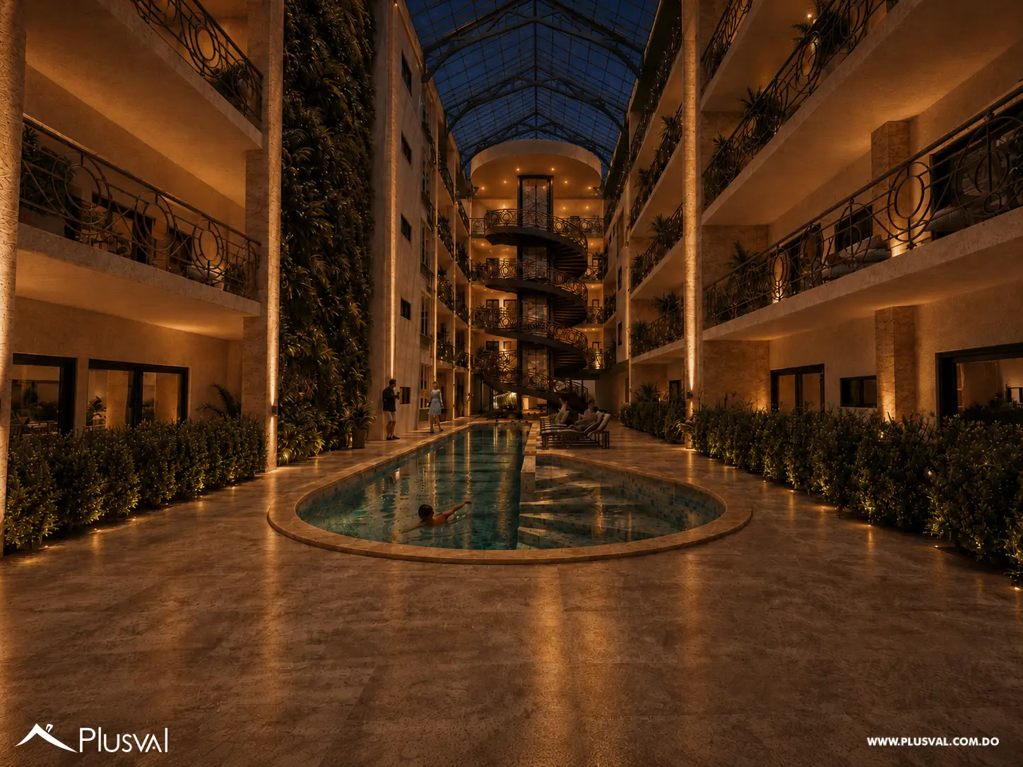 Apartamento de 2 habitaciones + Estudio  en Green Village Cap Cana 511373