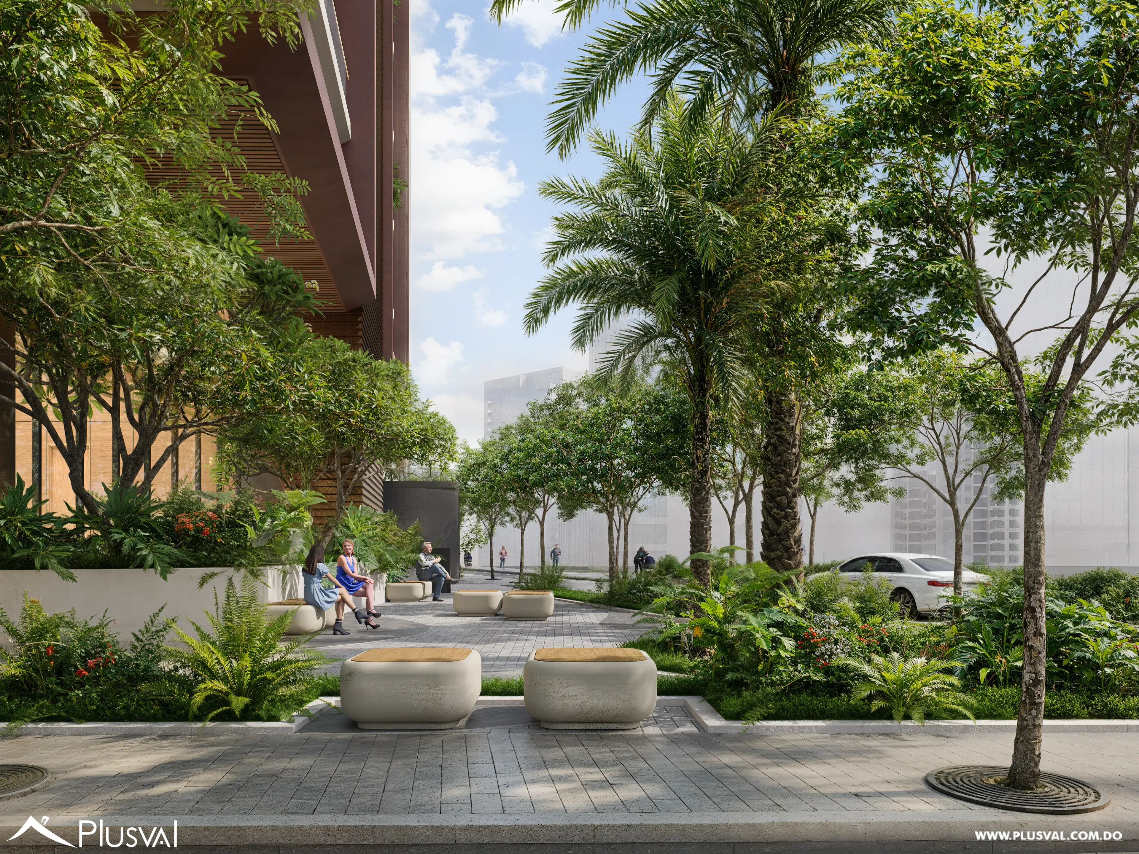 Moderno apartamento en venta en Naco 3 habitaciones con estudio, balcón y 3 parqueos 514029