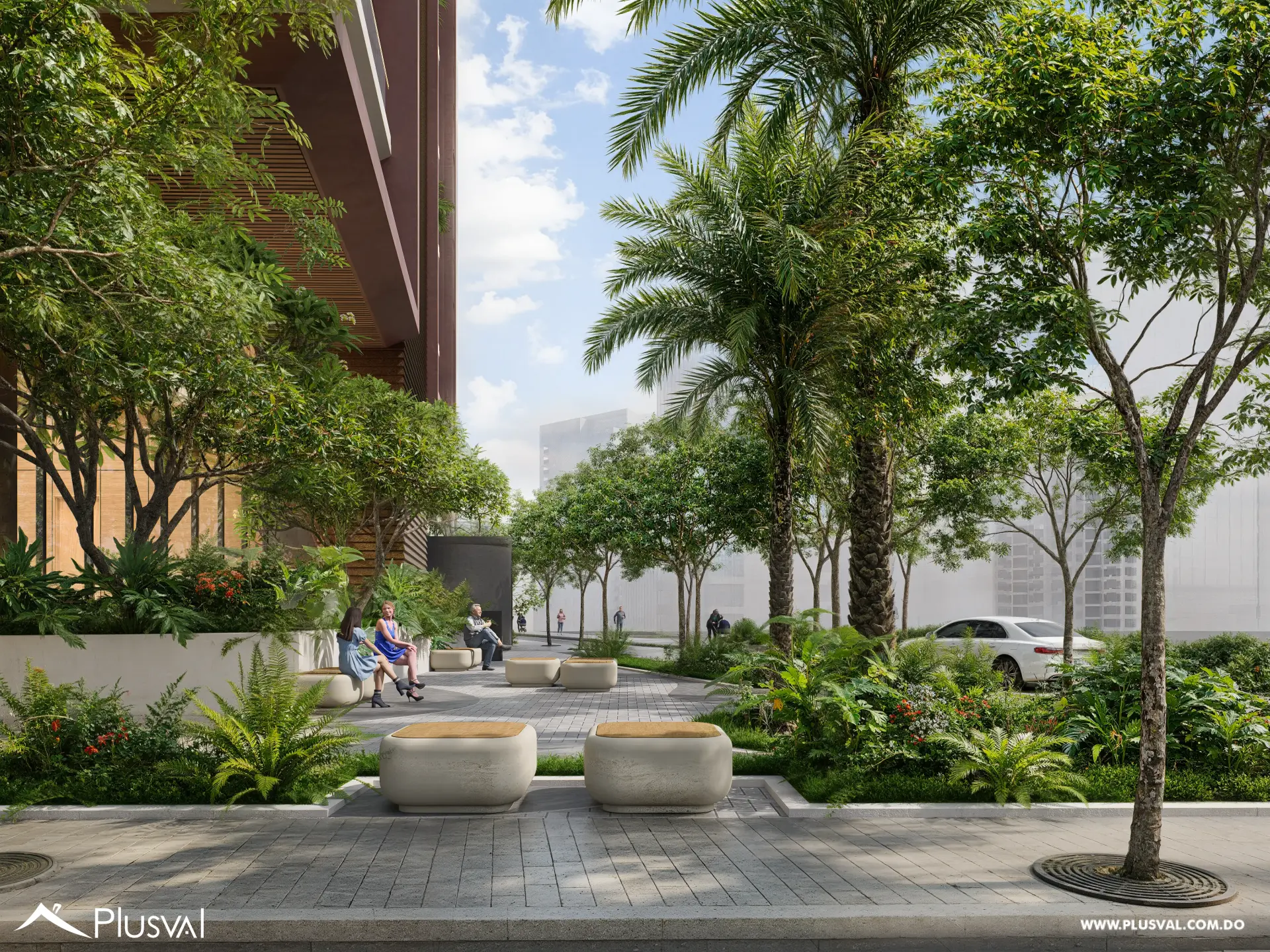 Moderno apartamento en venta en Naco 3 habitaciones con estudio, balcón y 3 parqueos 514029