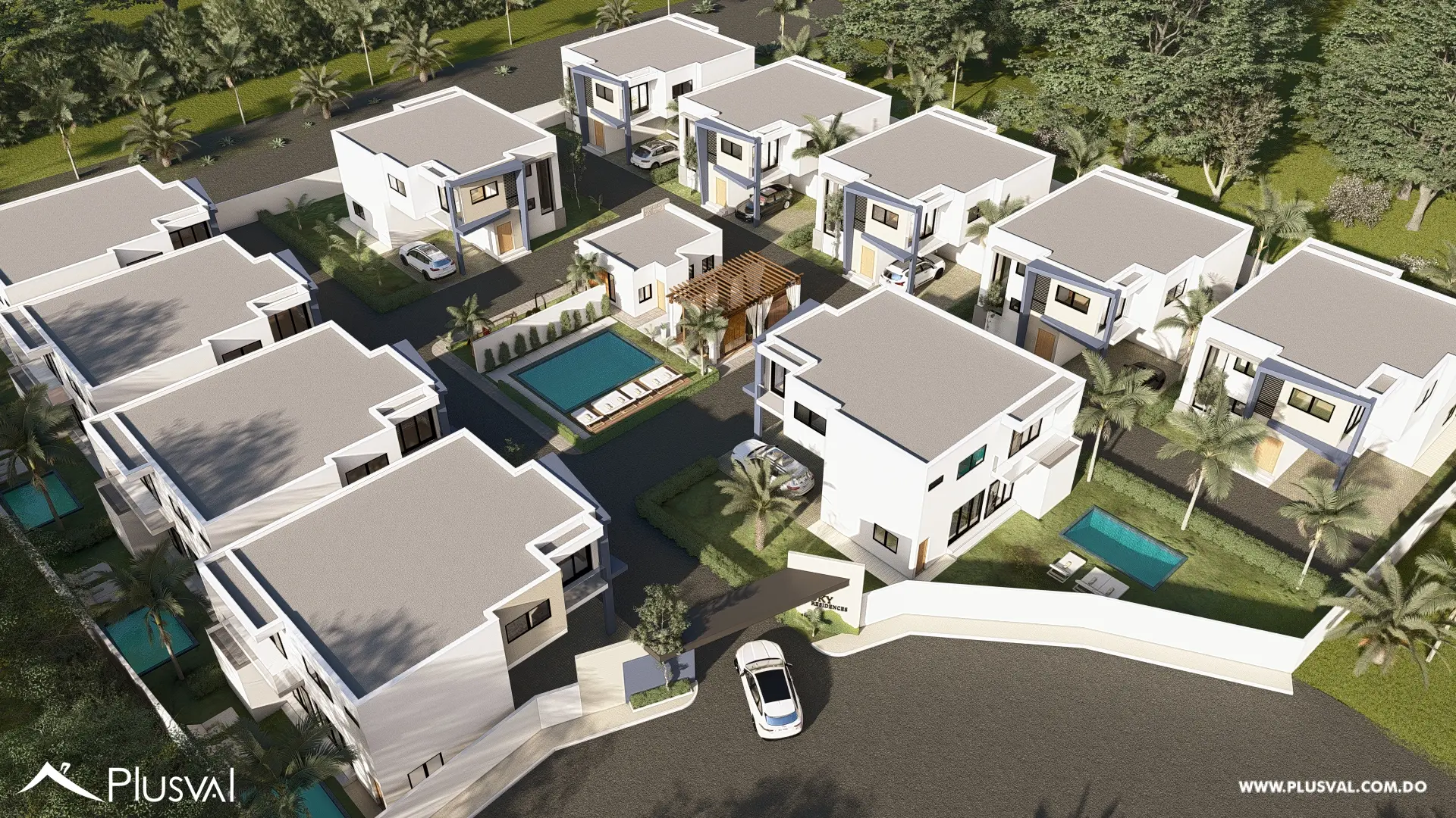Villas modernas  en el corazón de Punta Cana 503631
