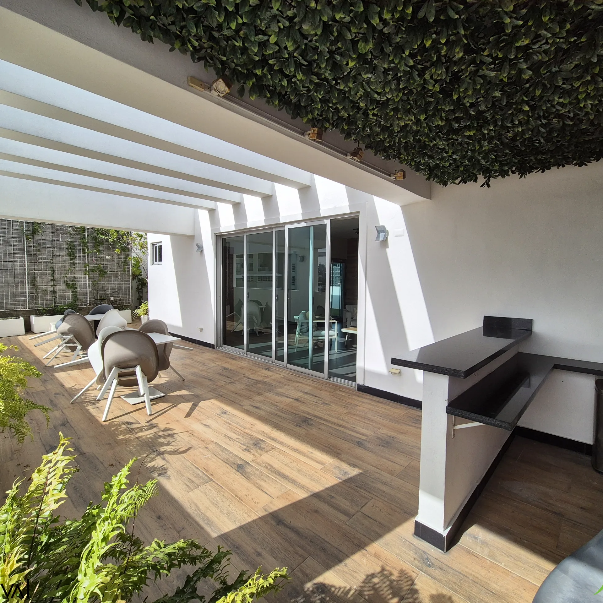 Apartamento de 1 habitación amueblado full en Piantini 517304