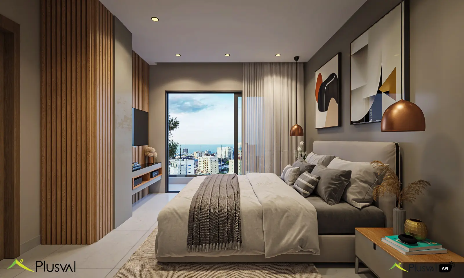 Apartamentos de 3 habitaciones en Evaristo Morales 447992