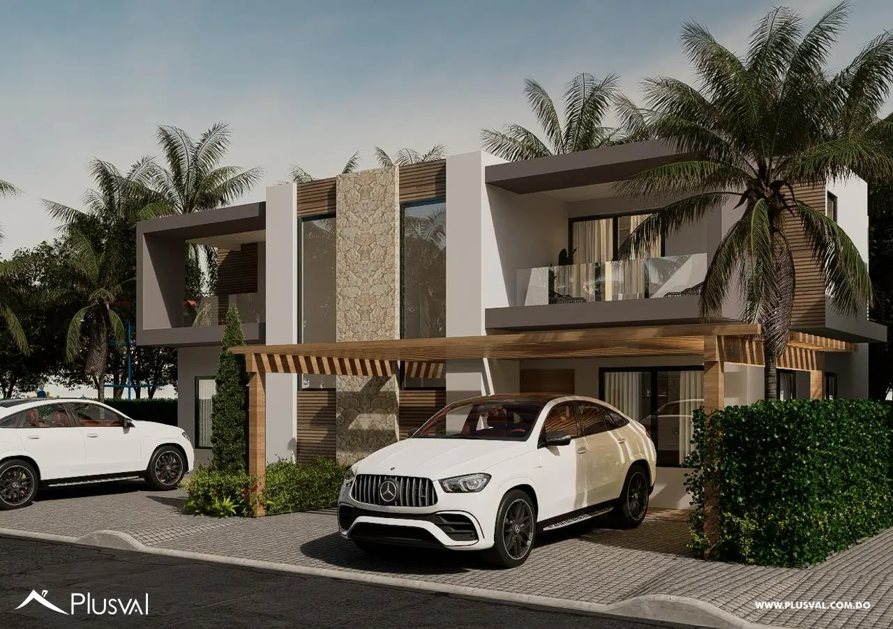 Villas privadas de 3 habitaciones en Punta Cana 461811